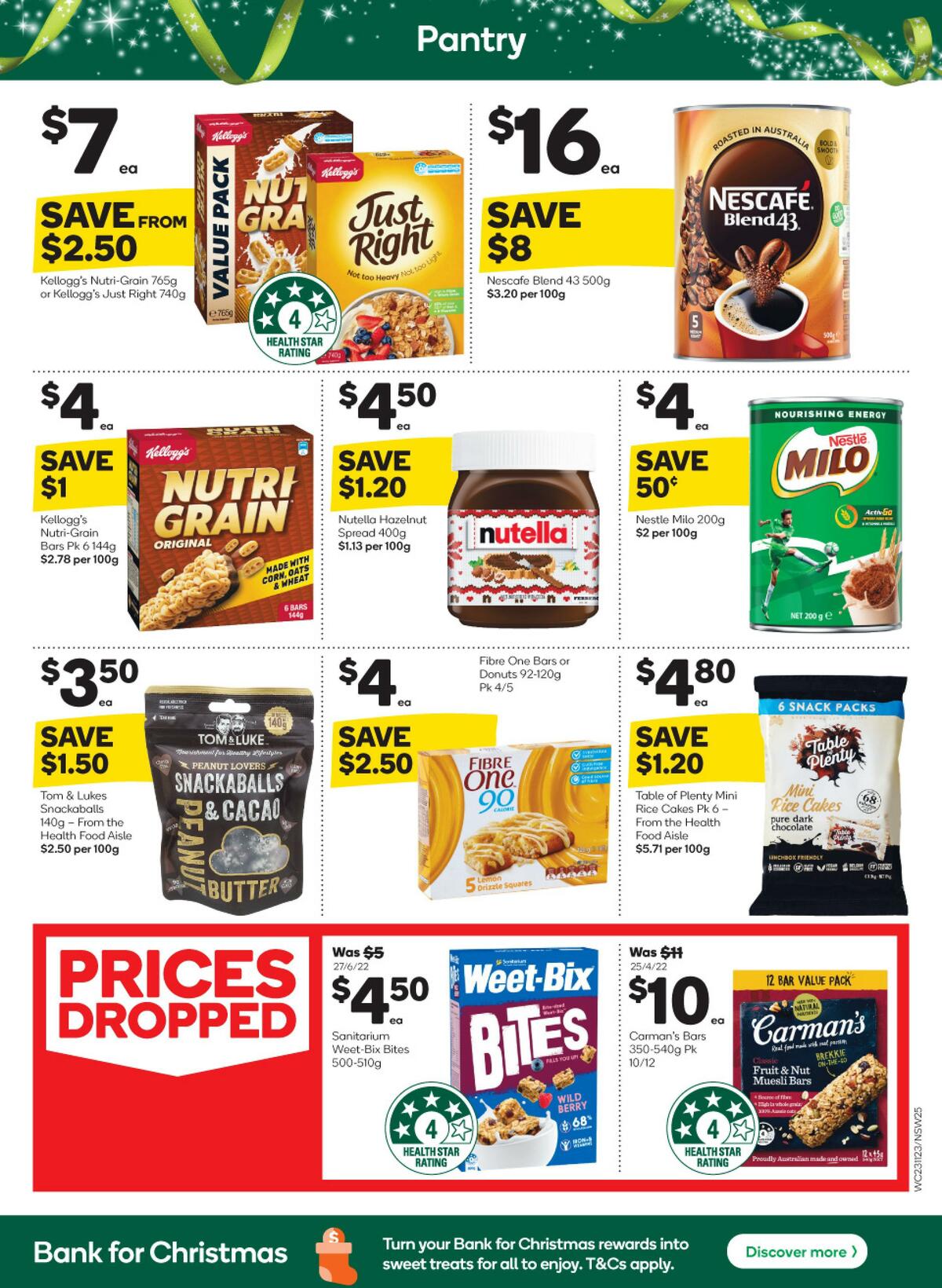 Woolworths Catalogues from 23 November