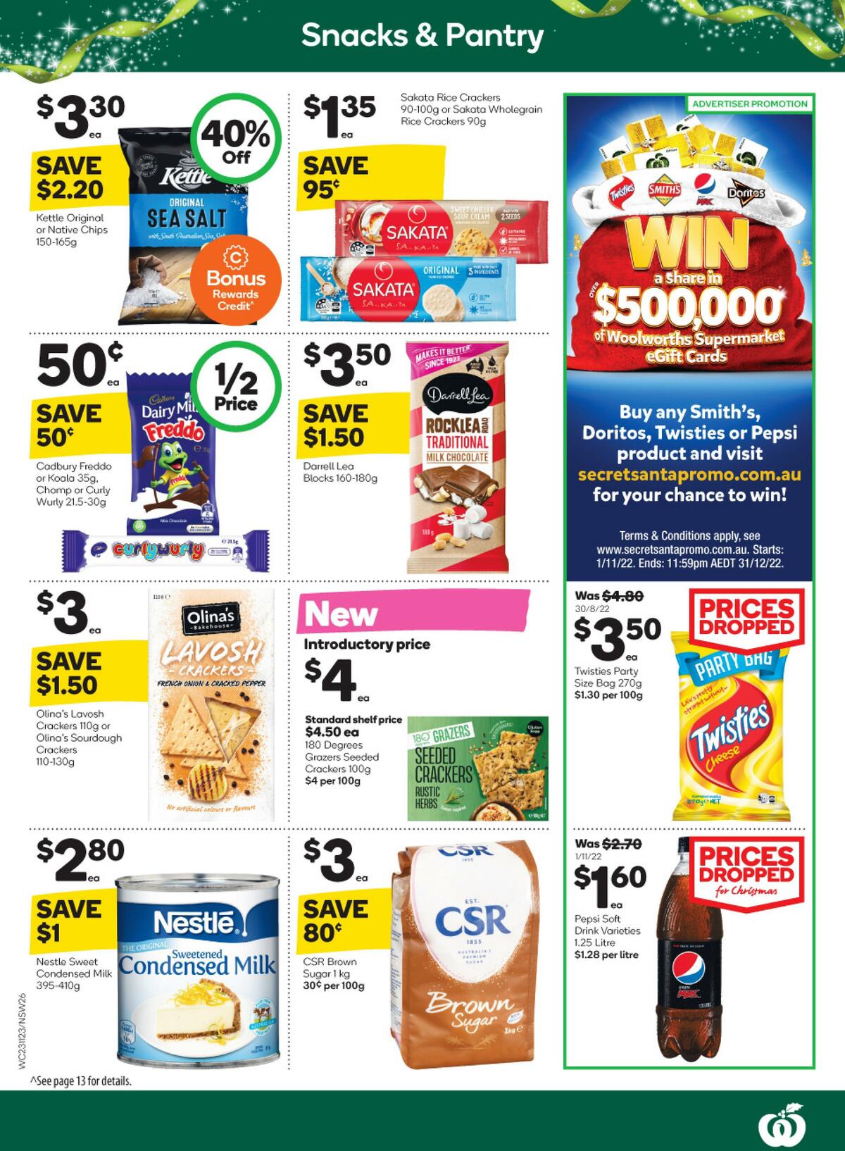 Woolworths Catalogues from 23 November