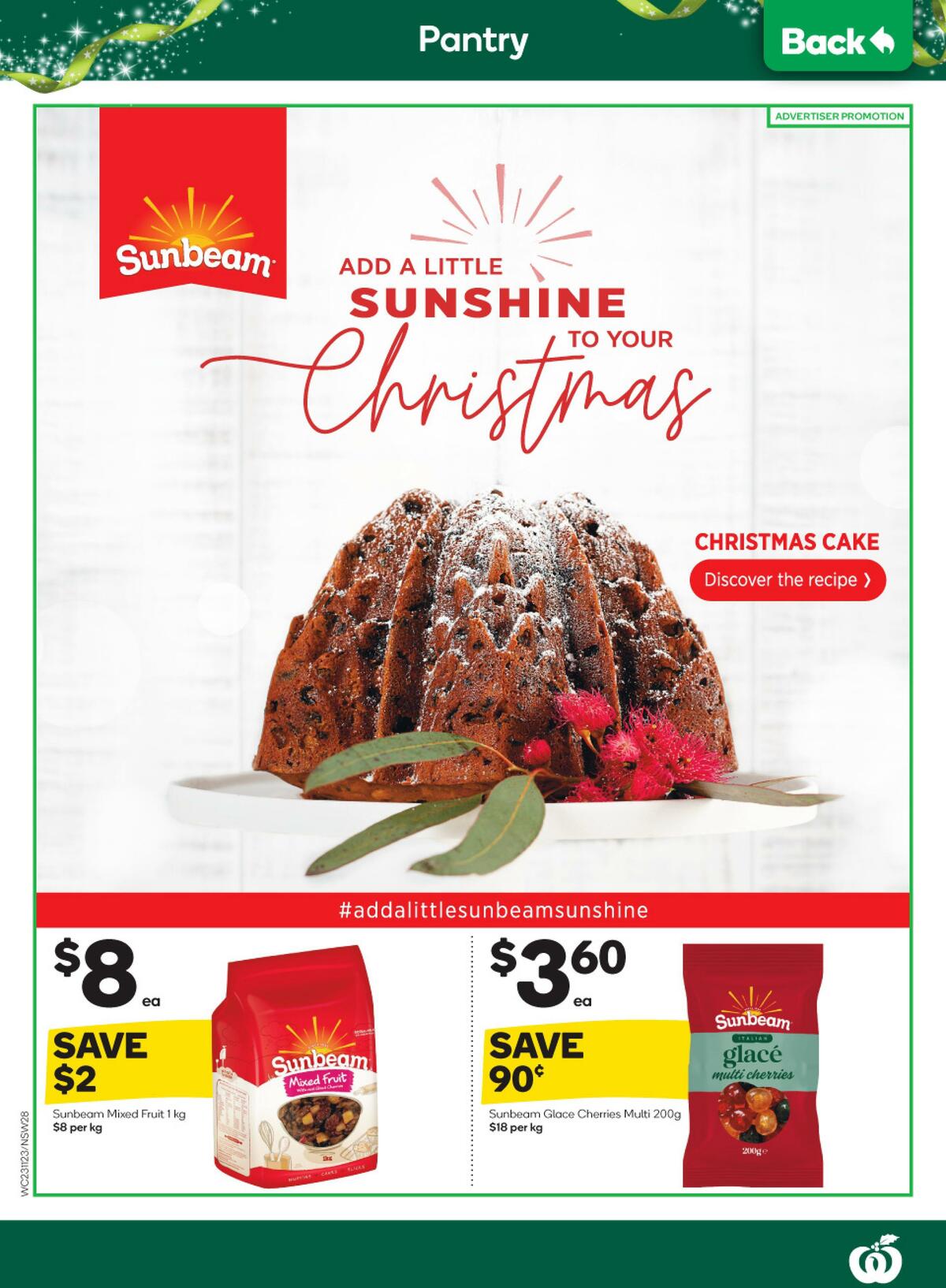 Woolworths Catalogues from 23 November