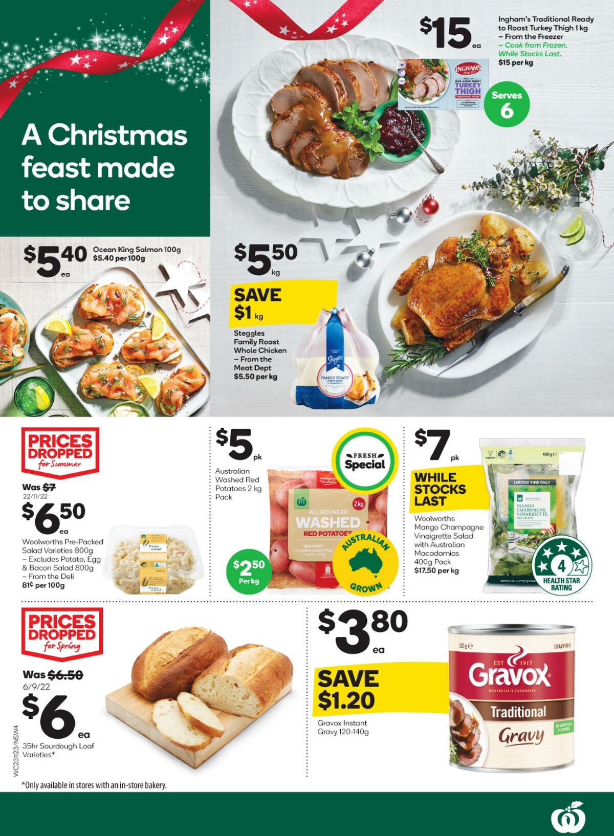 Woolworths Catalogues from 23 November