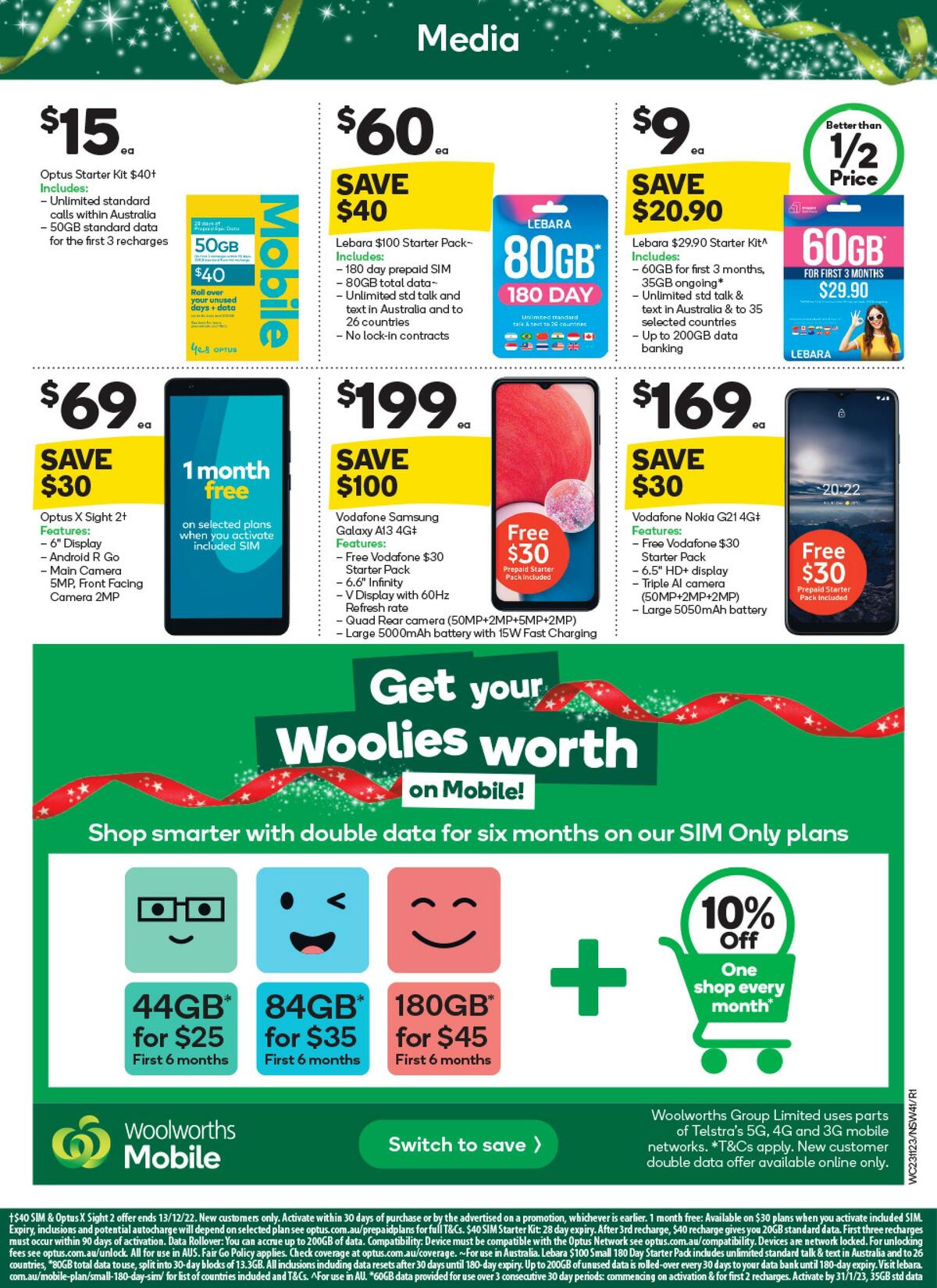 Woolworths Catalogues from 23 November