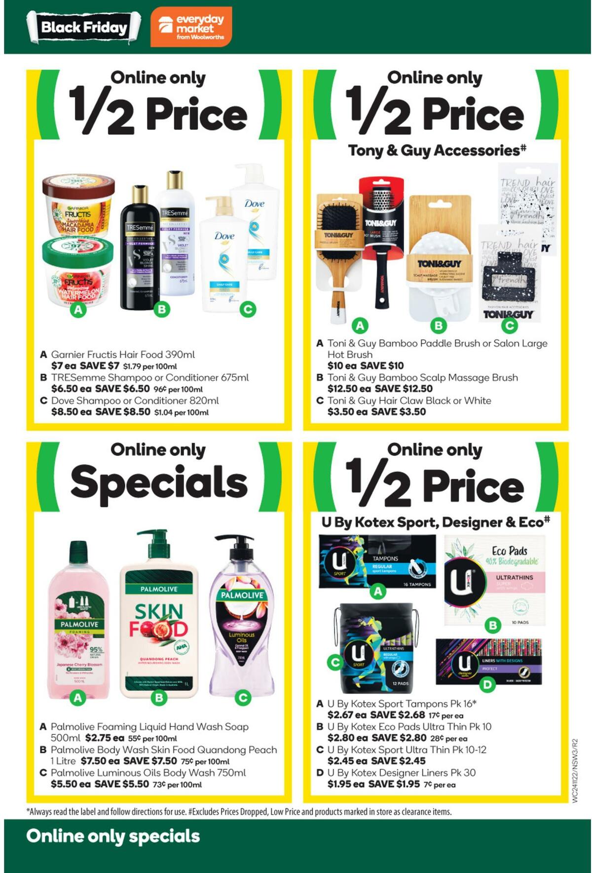 Woolworths Black Friday Catalogues from 23 November