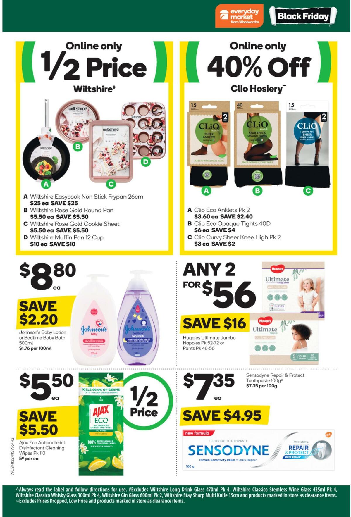 Woolworths Black Friday Catalogues from 23 November