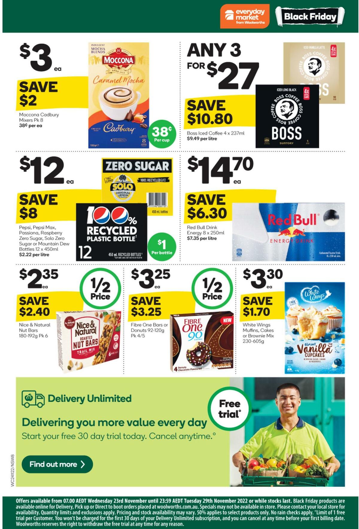Woolworths Black Friday Catalogues from 23 November