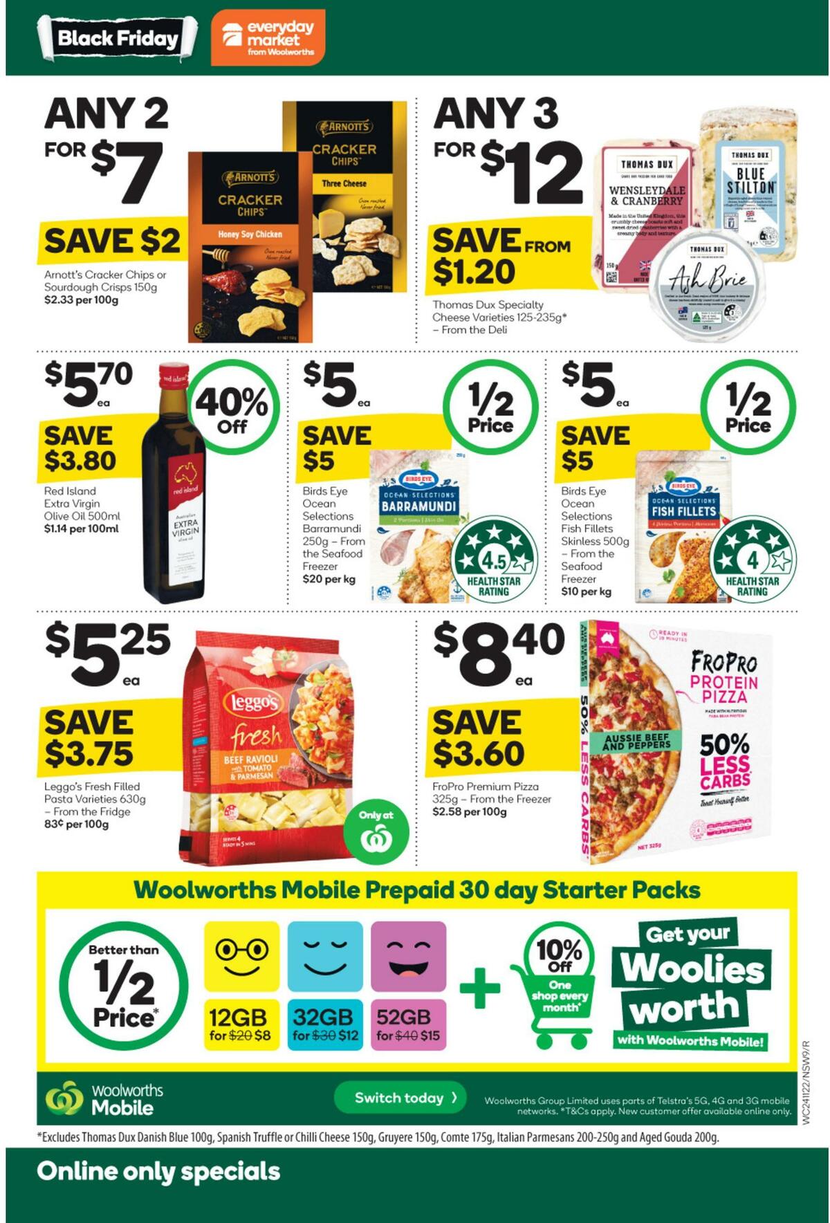 Woolworths Black Friday Catalogues from 23 November