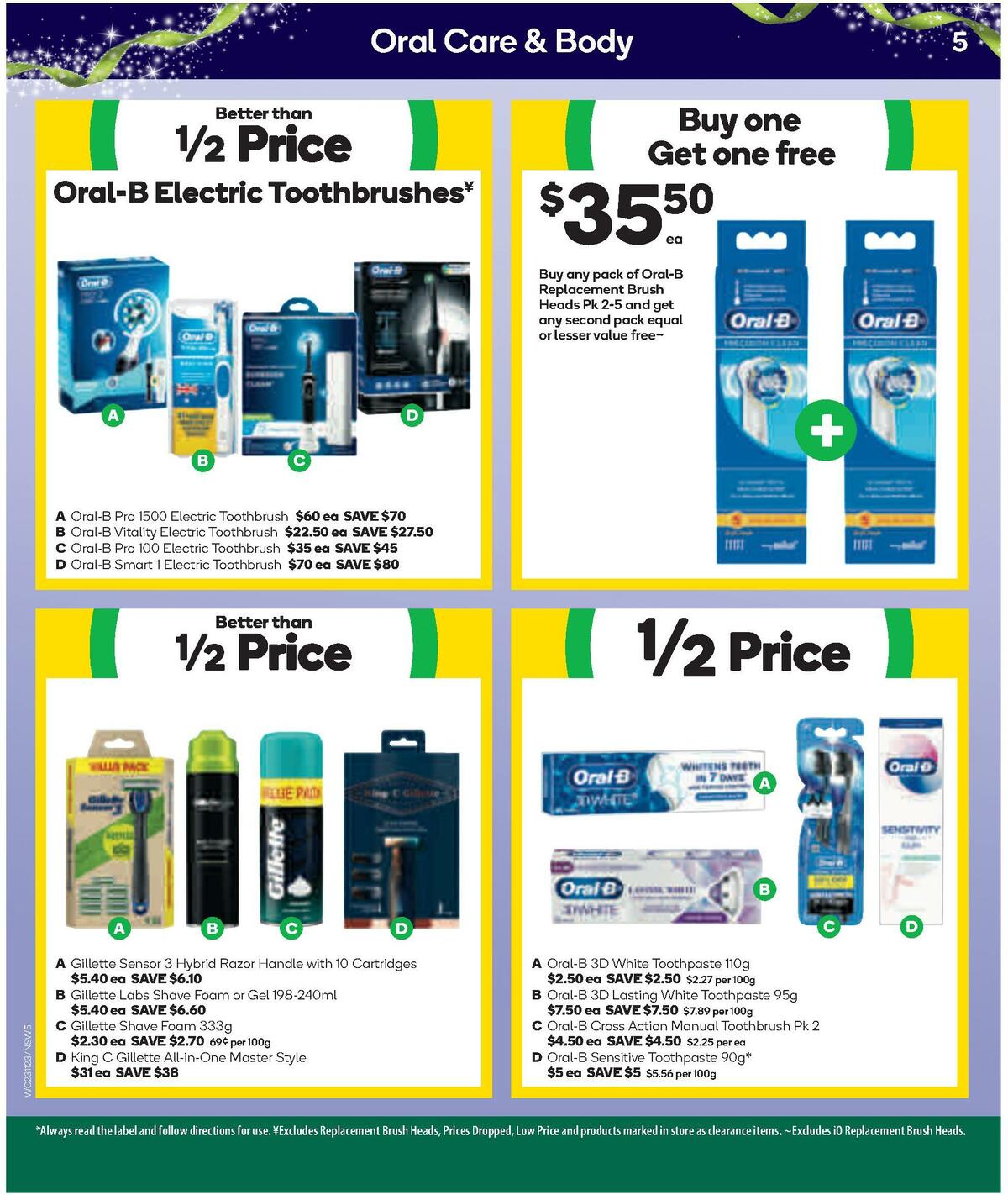 Woolworths Health & Beauty Catalogues from 23 November