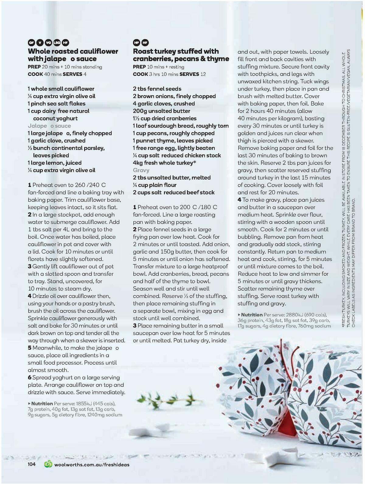 Woolworths Fresh Ideas Magazine December Catalogues from 1 December