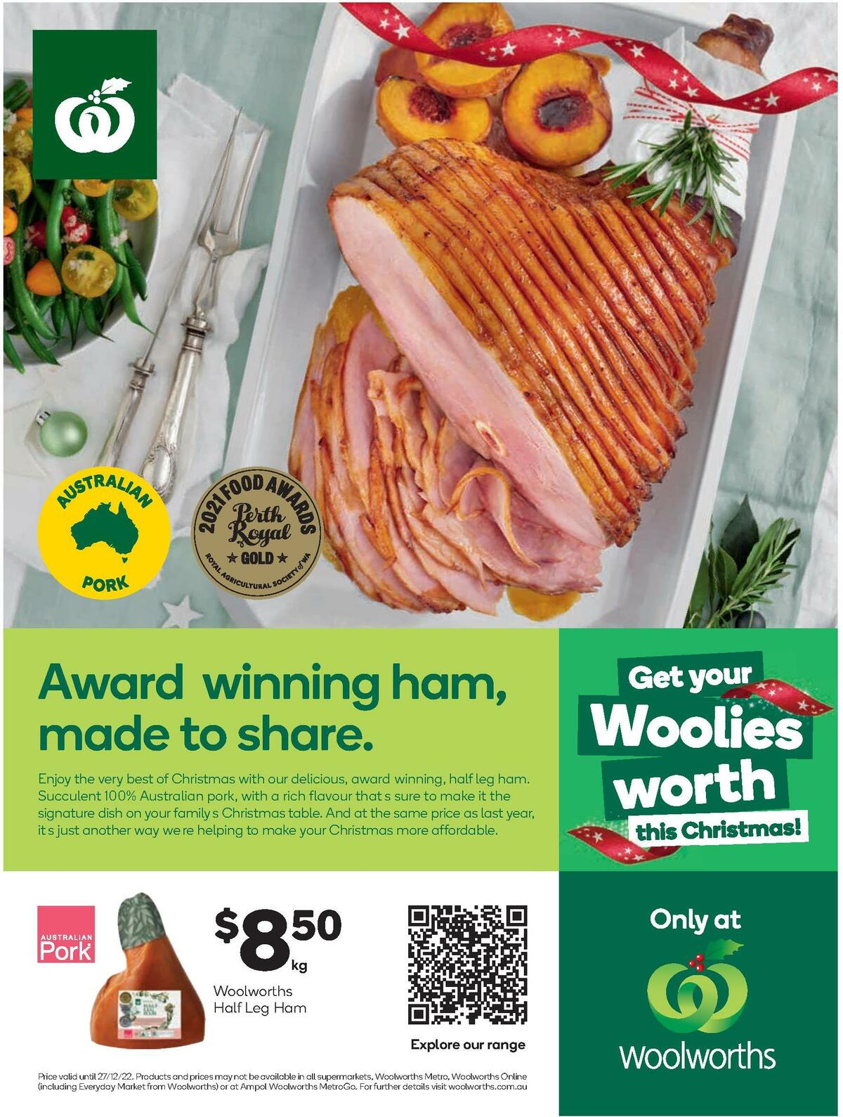 Woolworths Fresh Ideas Magazine December Catalogues from 1 December