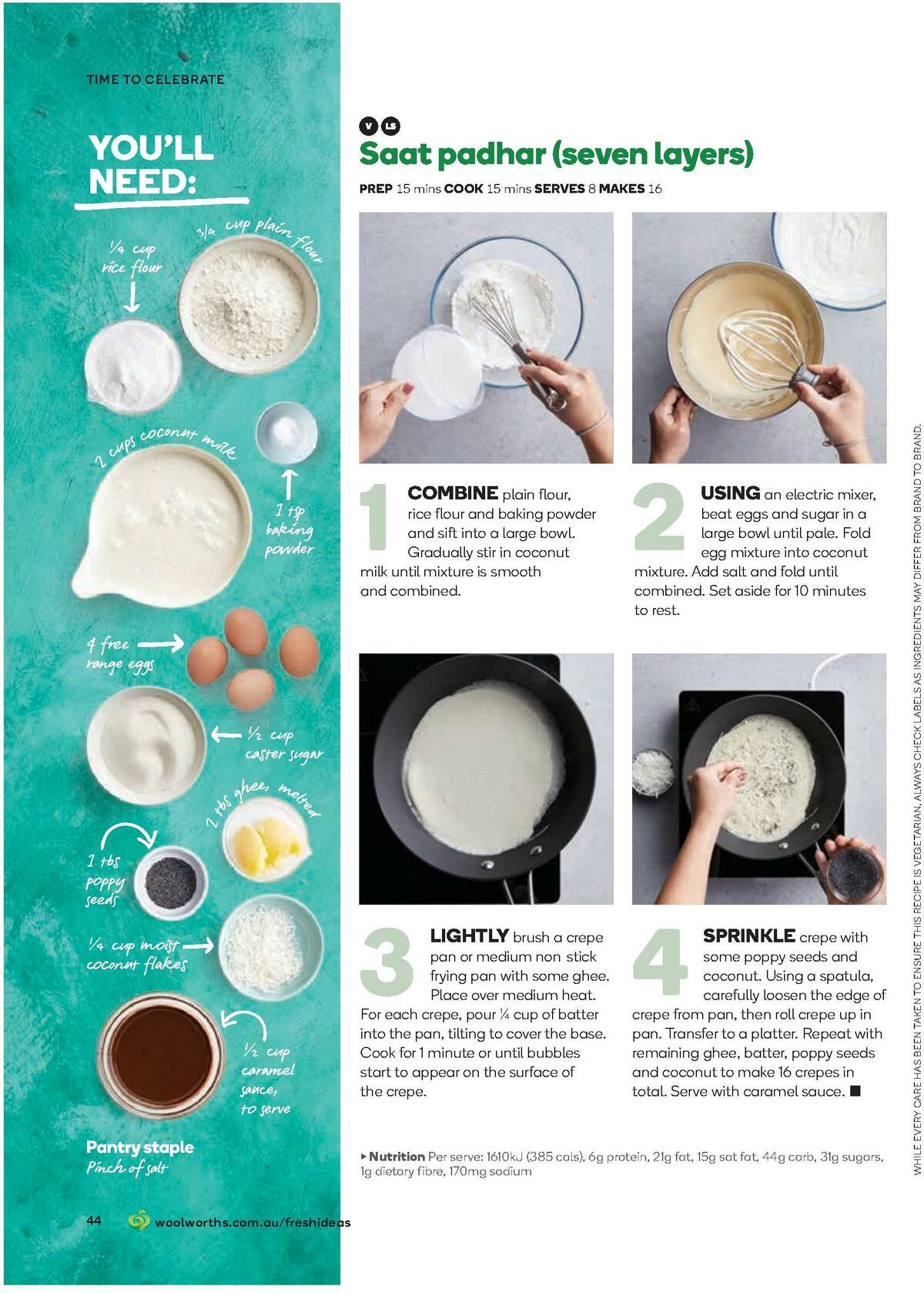 Woolworths Fresh Ideas Magazine December Catalogues from 1 December