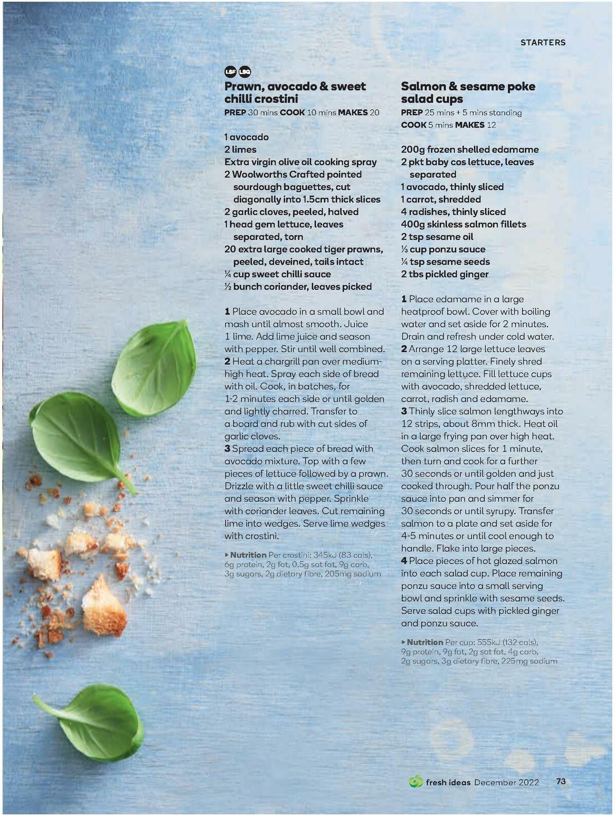 Woolworths Fresh Ideas Magazine December Catalogues from 1 December