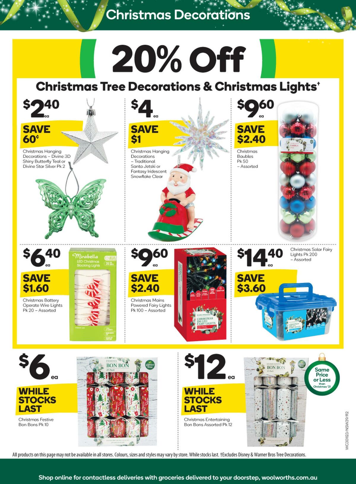 Woolworths Catalogues from 30 November