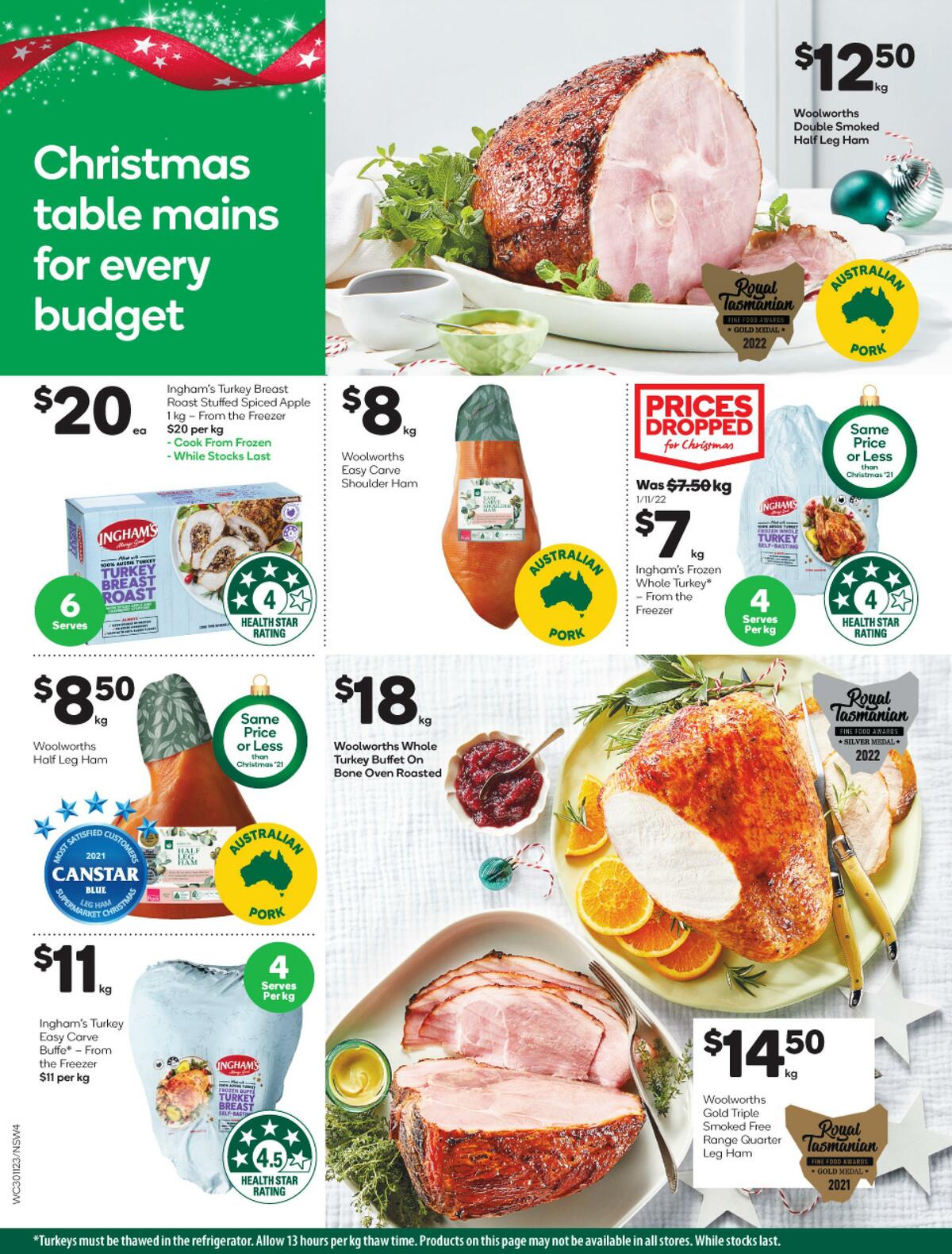 Woolworths Catalogues from 30 November