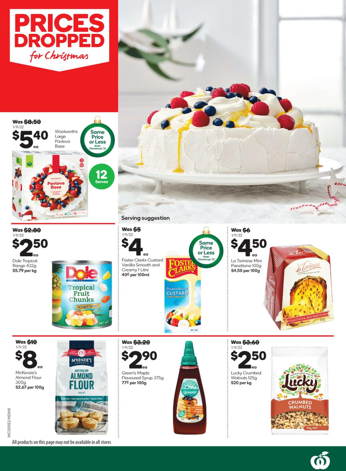 Woolworths Catalogues from 30 November