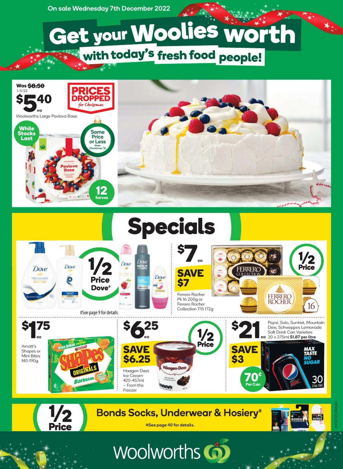 Woolworths Catalogues from 7 December