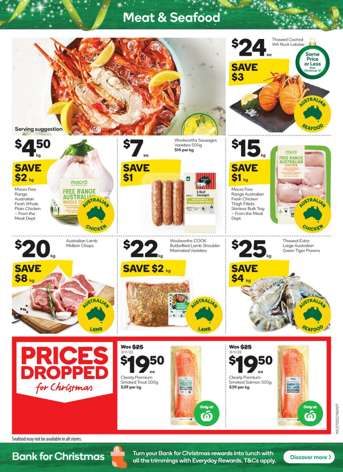 Woolworths Catalogues from 7 December