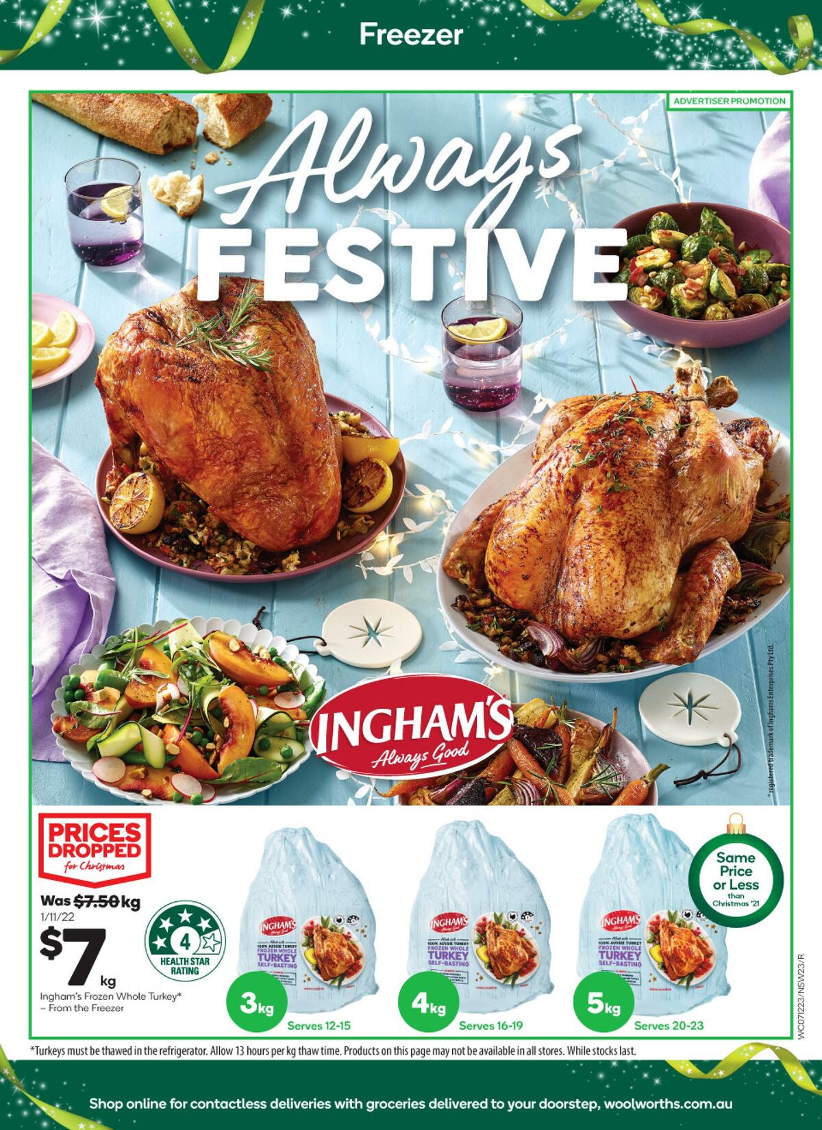Woolworths Catalogues from 7 December