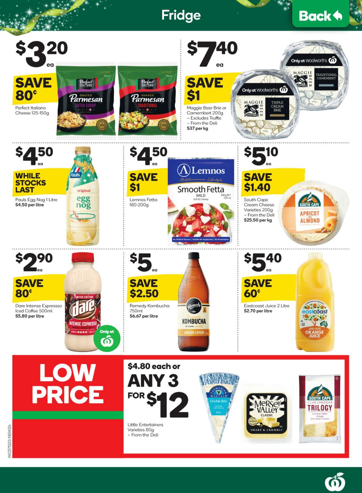 Woolworths Catalogues from 7 December