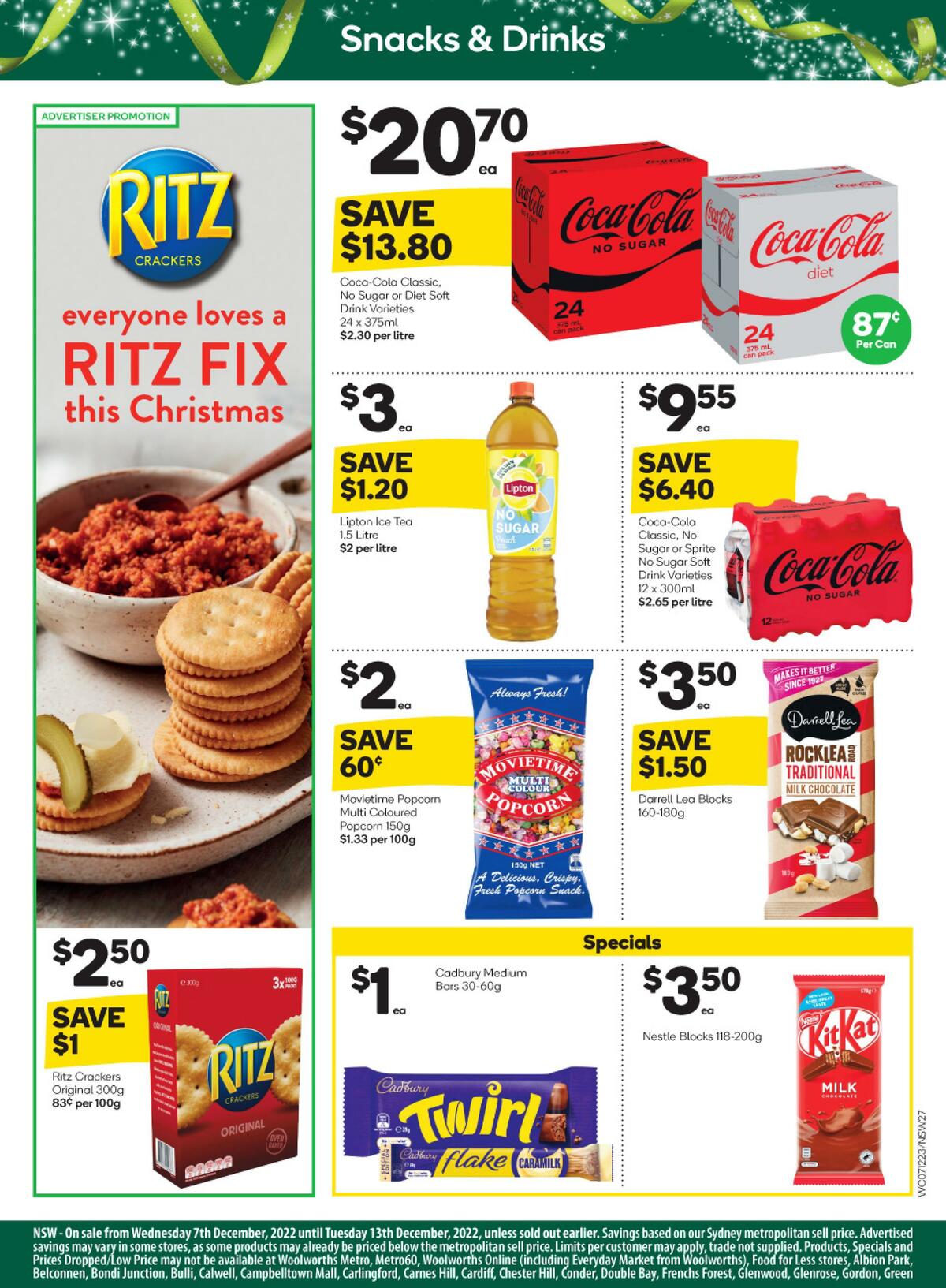 Woolworths Catalogues from 7 December