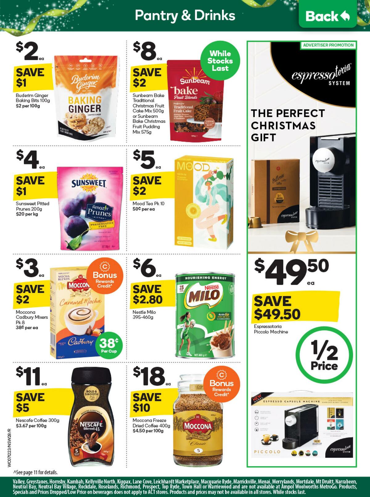 Woolworths Catalogues from 7 December
