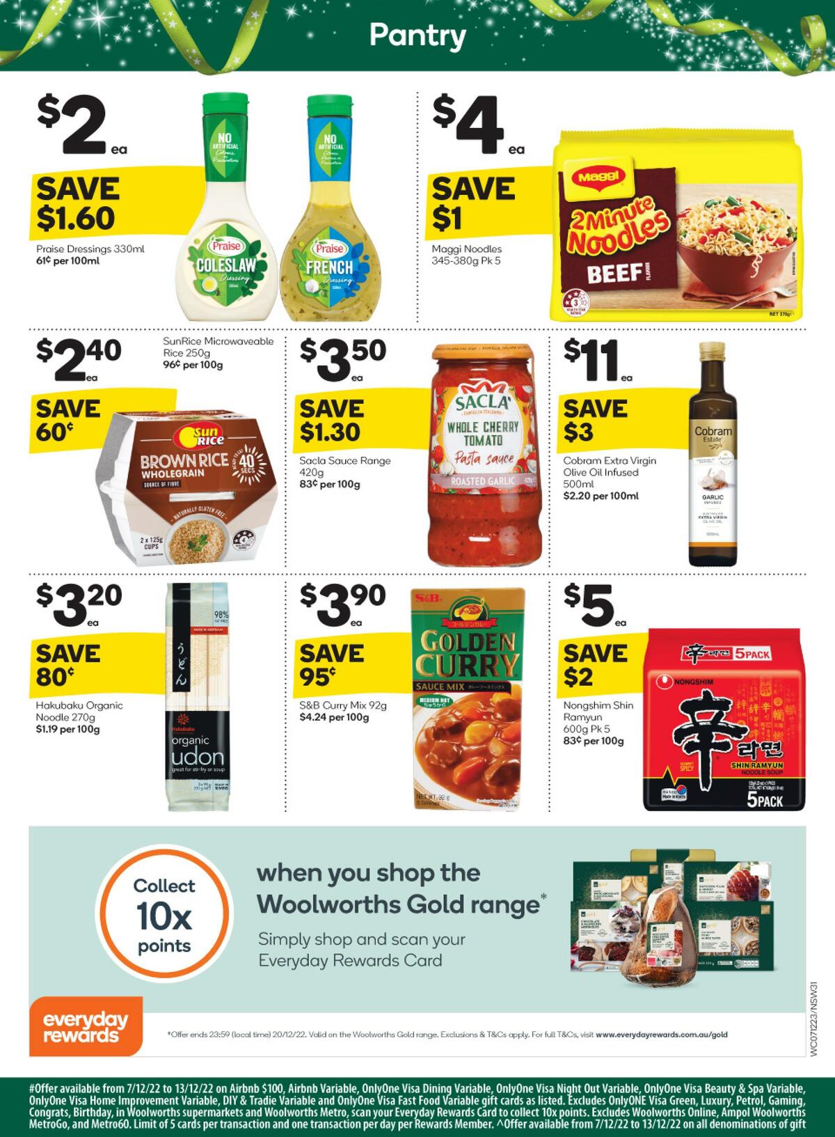 Woolworths Catalogues from 7 December