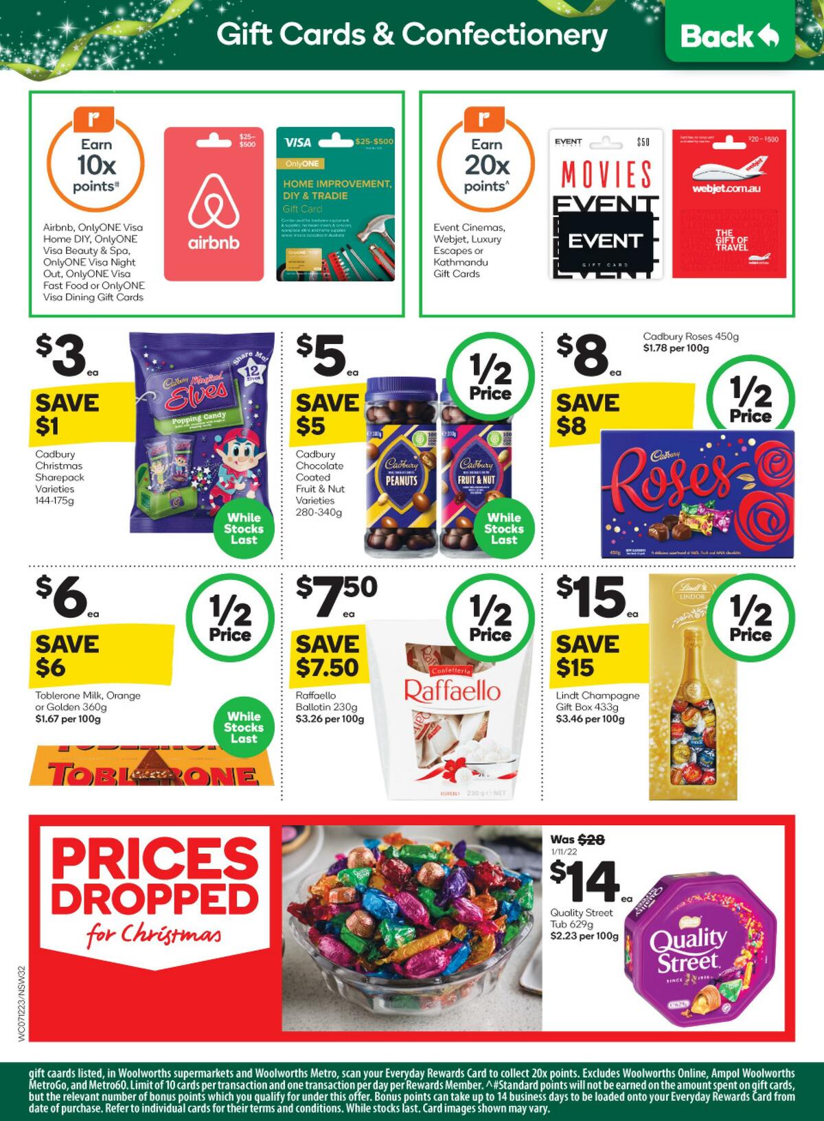 Woolworths Catalogues from 7 December