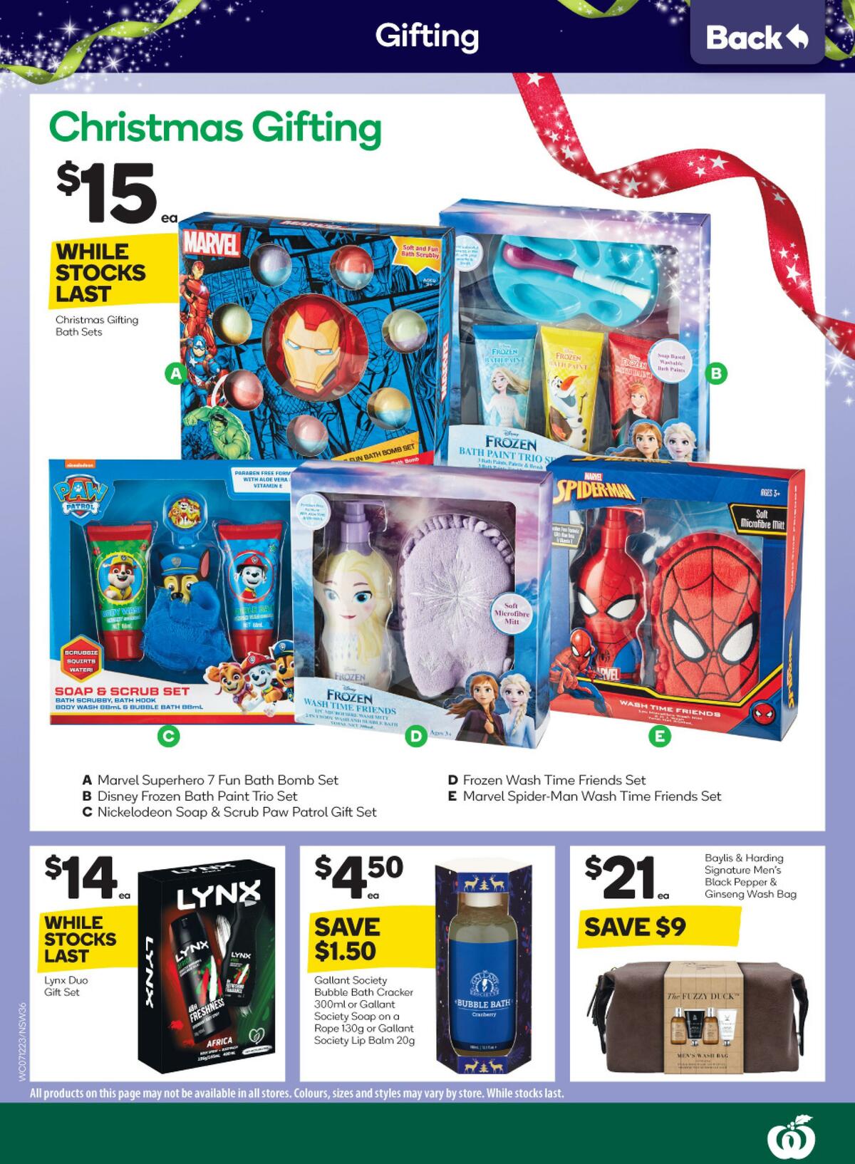 Woolworths Catalogues from 7 December