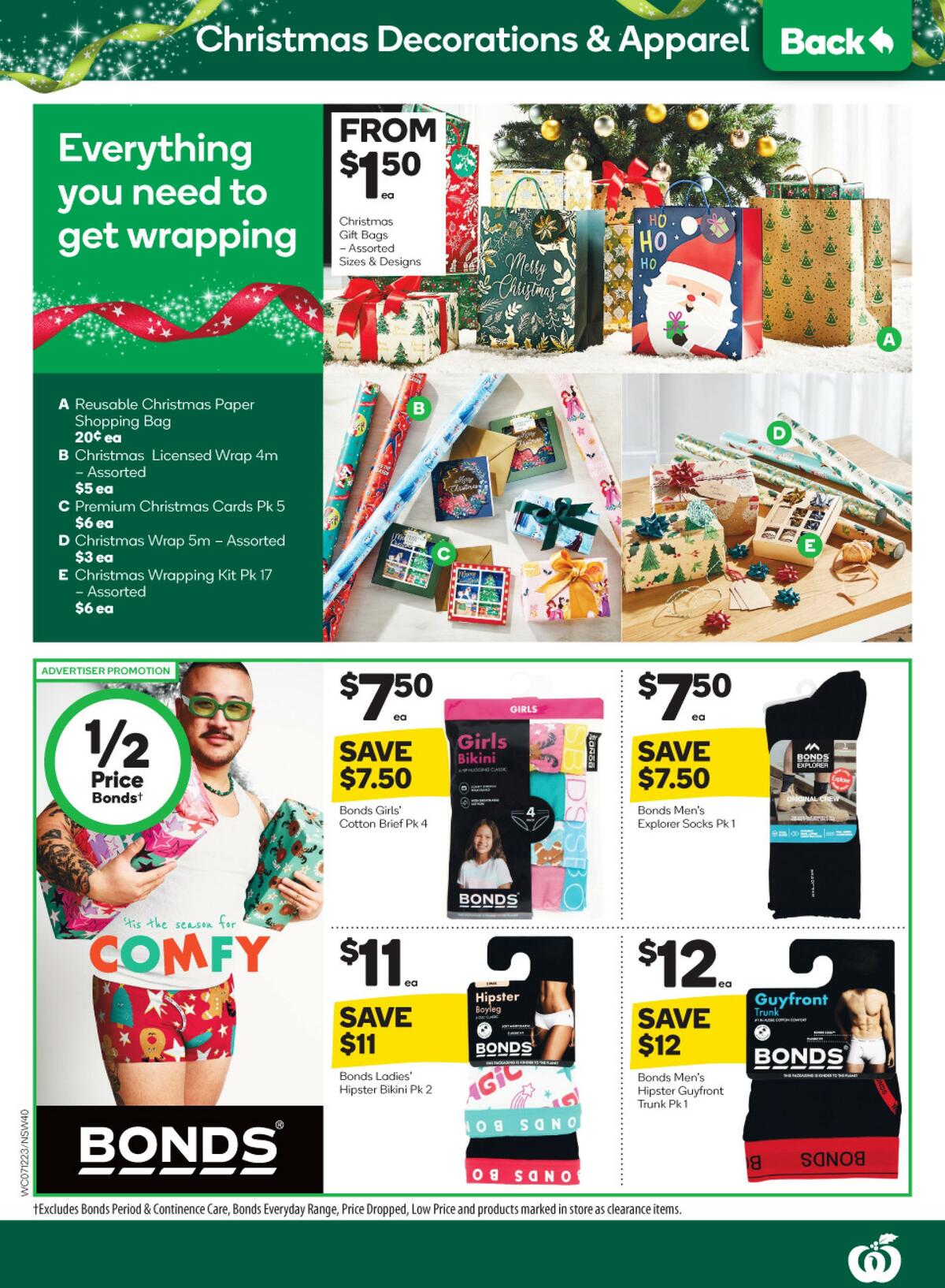 Woolworths Catalogues from 7 December