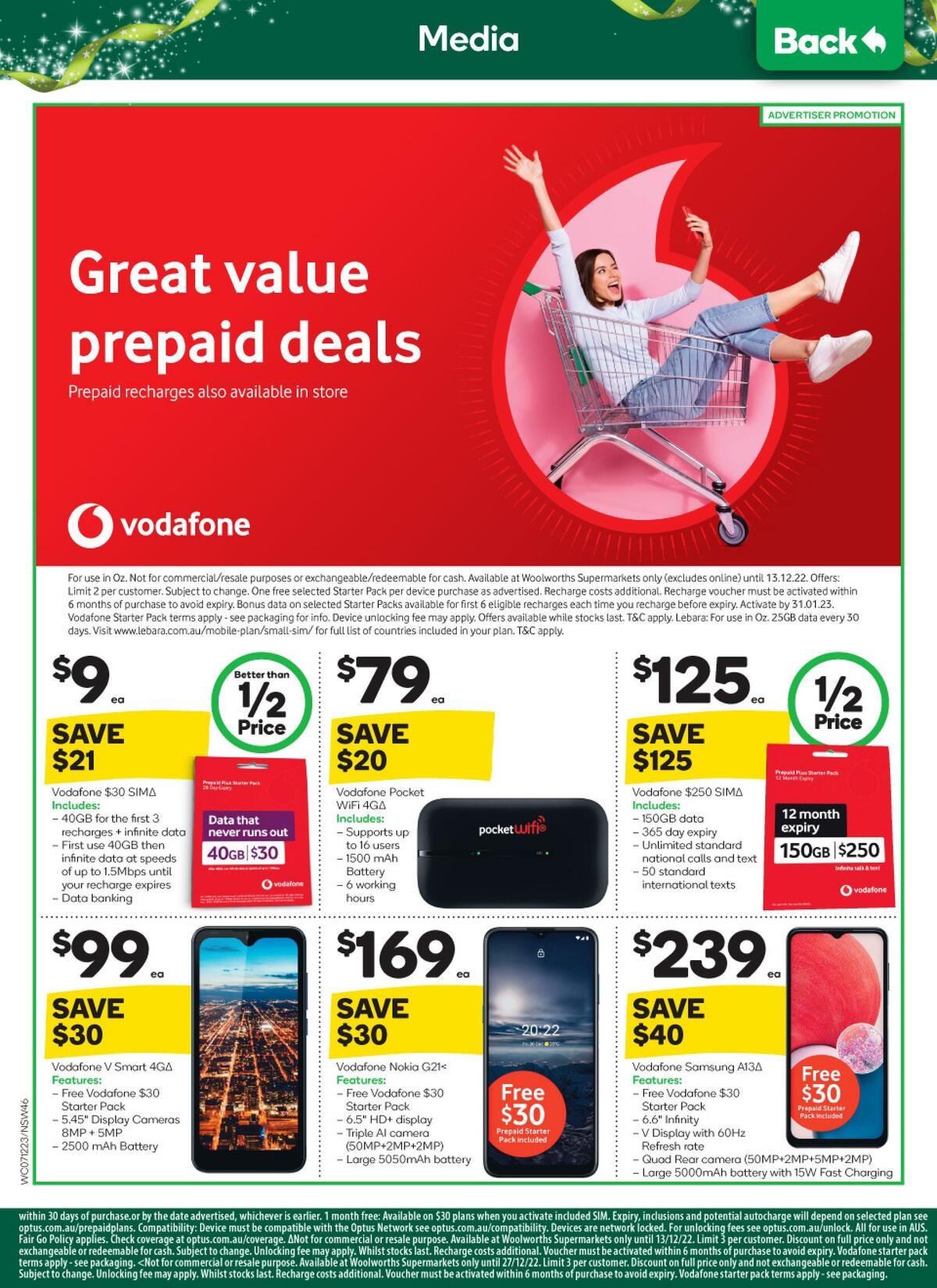 Woolworths Catalogues from 7 December