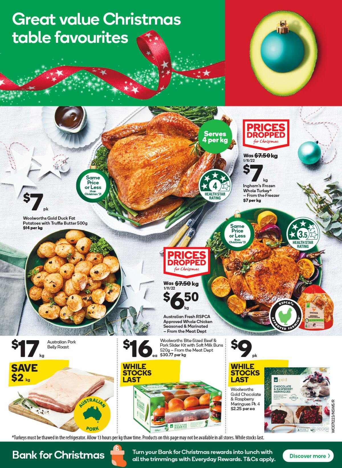 Woolworths Catalogues from 7 December
