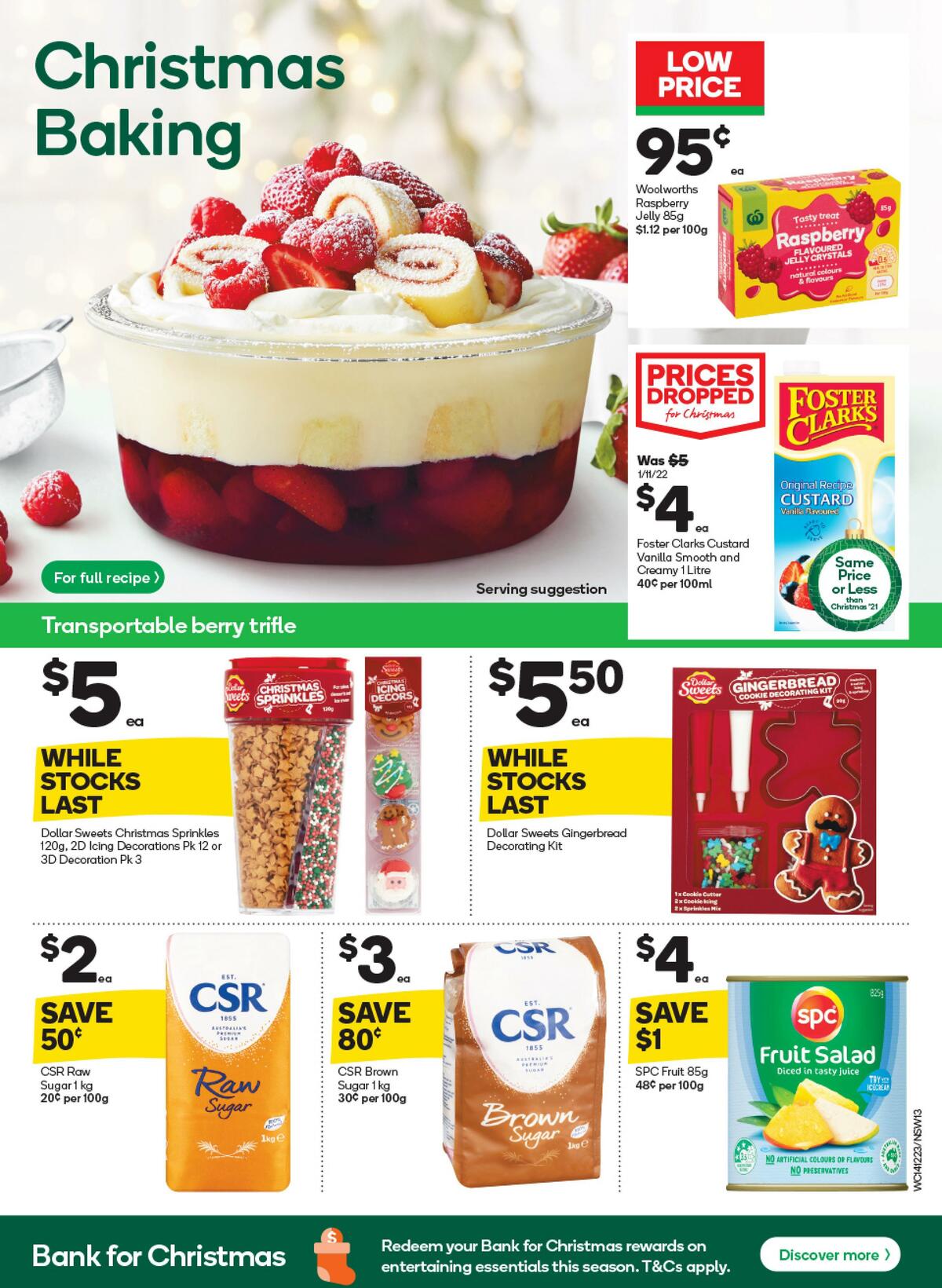 Woolworths Catalogues from 14 December
