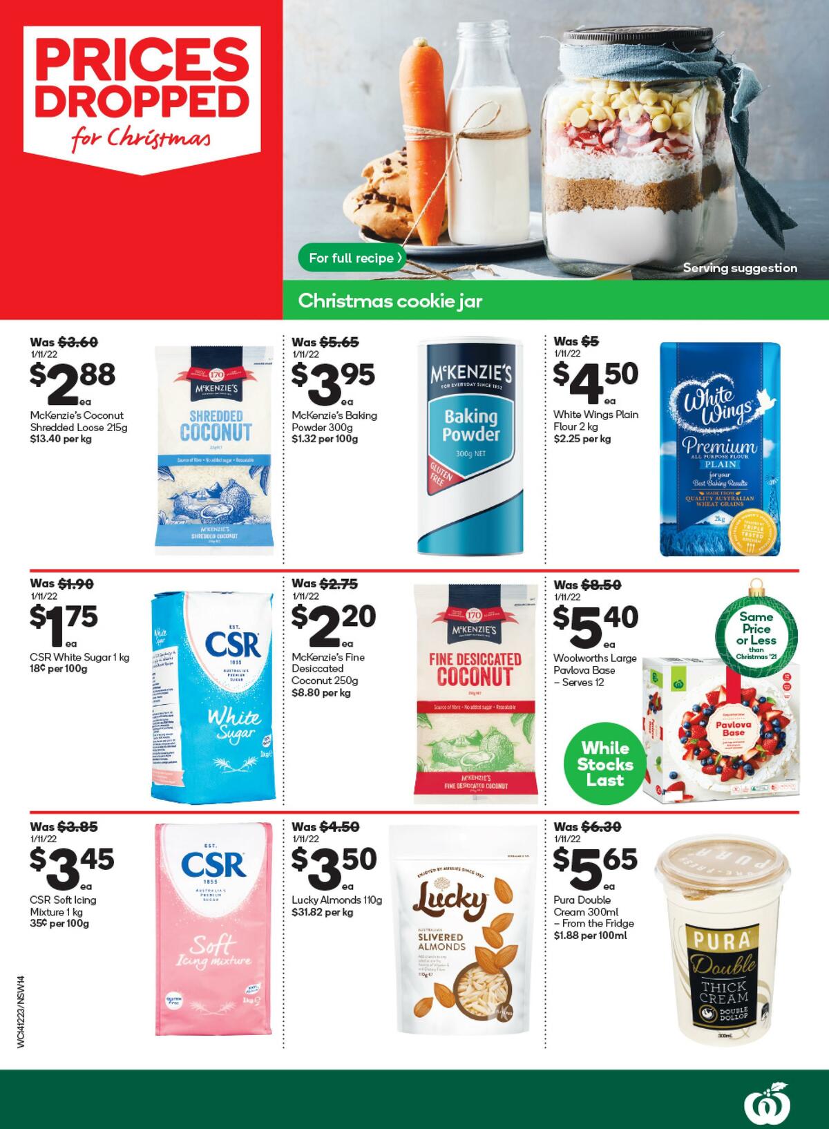 Woolworths Catalogues from 14 December