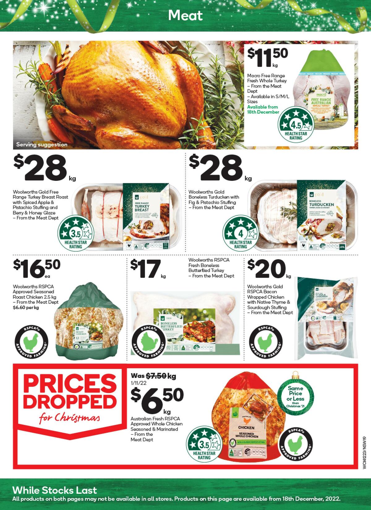 Woolworths Catalogues from 14 December