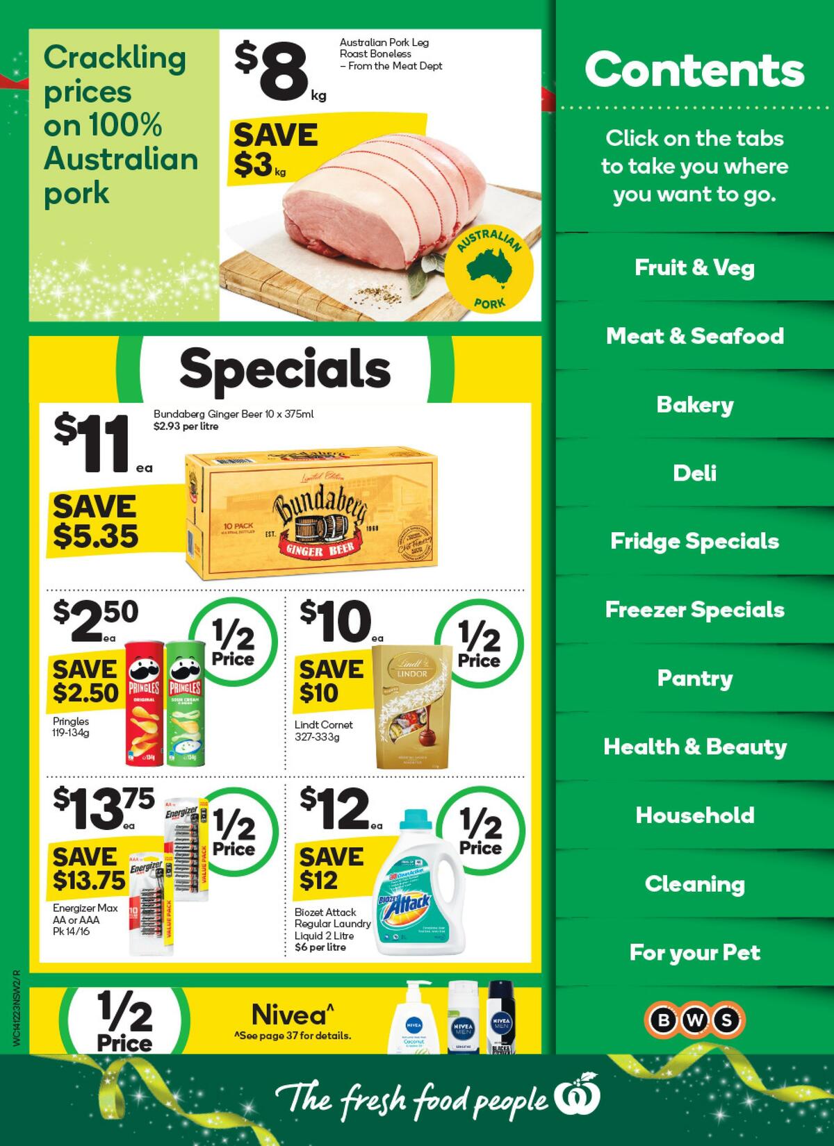 Woolworths Catalogues from 14 December