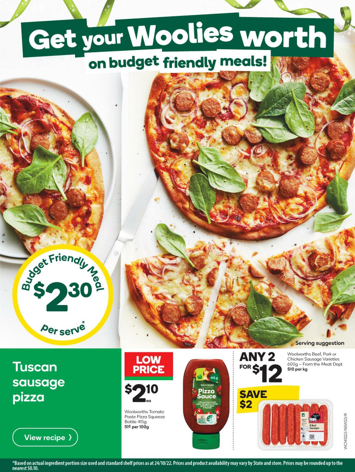 Woolworths Catalogues from 14 December