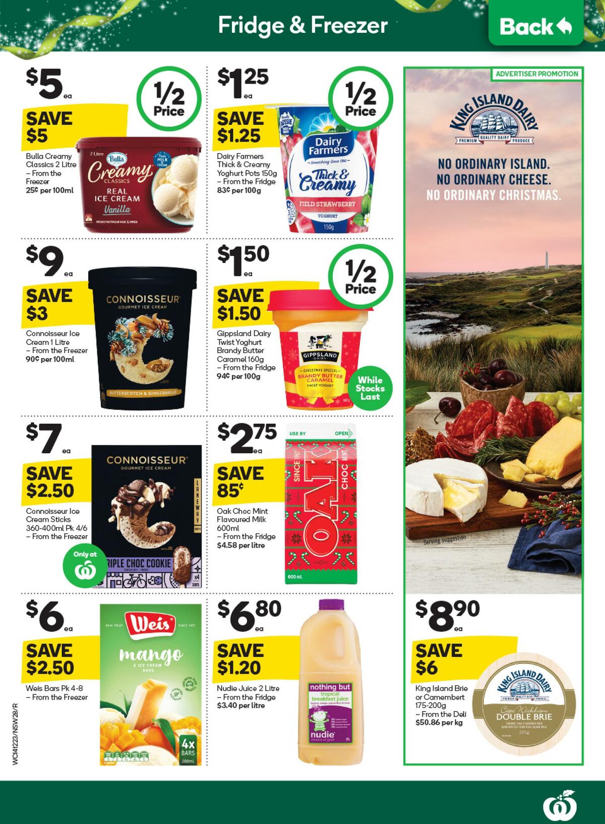 Woolworths Catalogues from 14 December