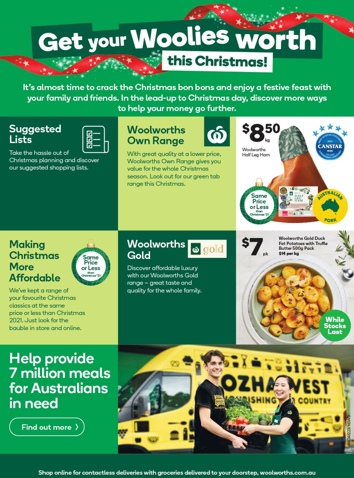 Woolworths Catalogues from 14 December