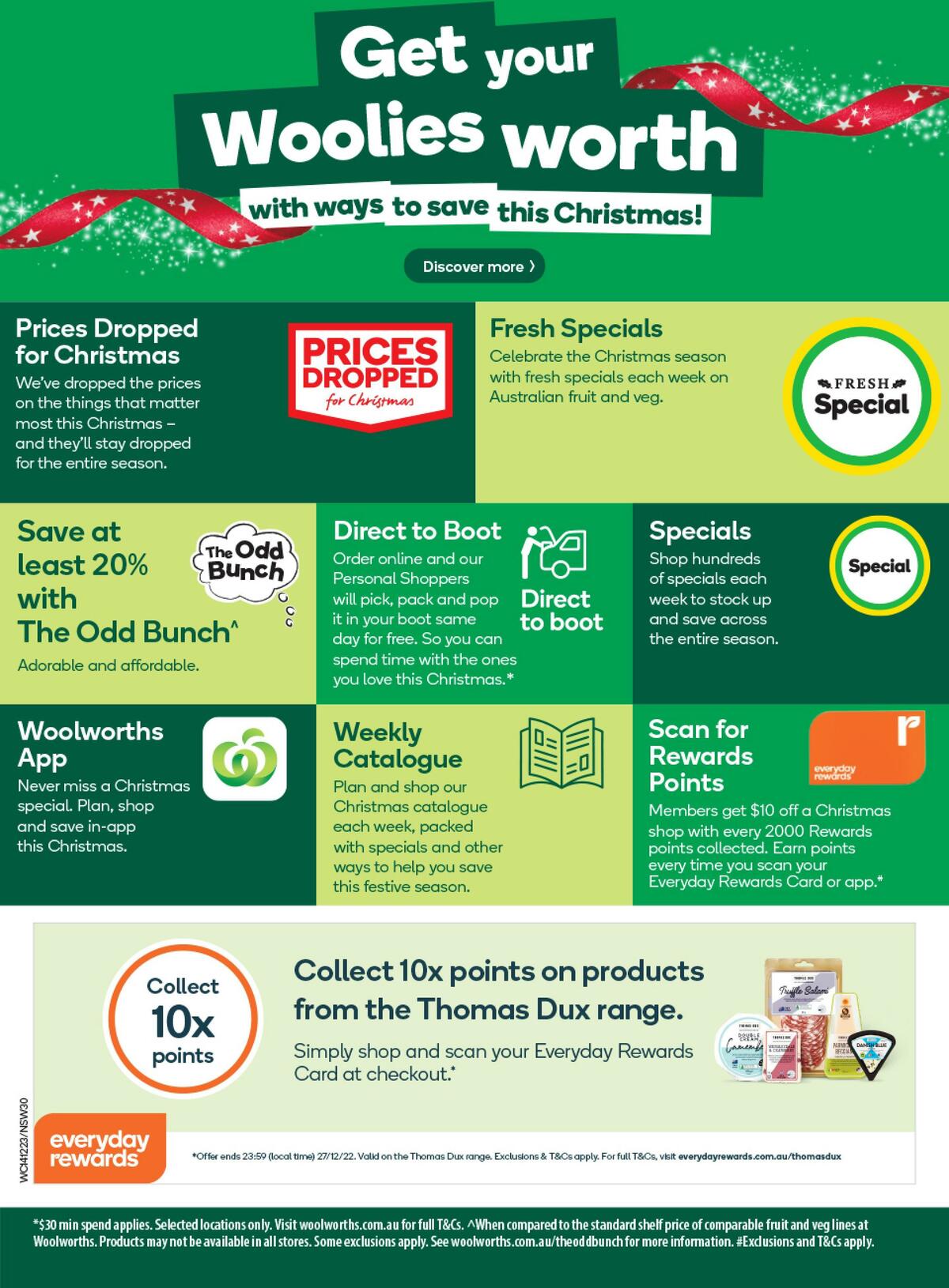 Woolworths Catalogues from 14 December