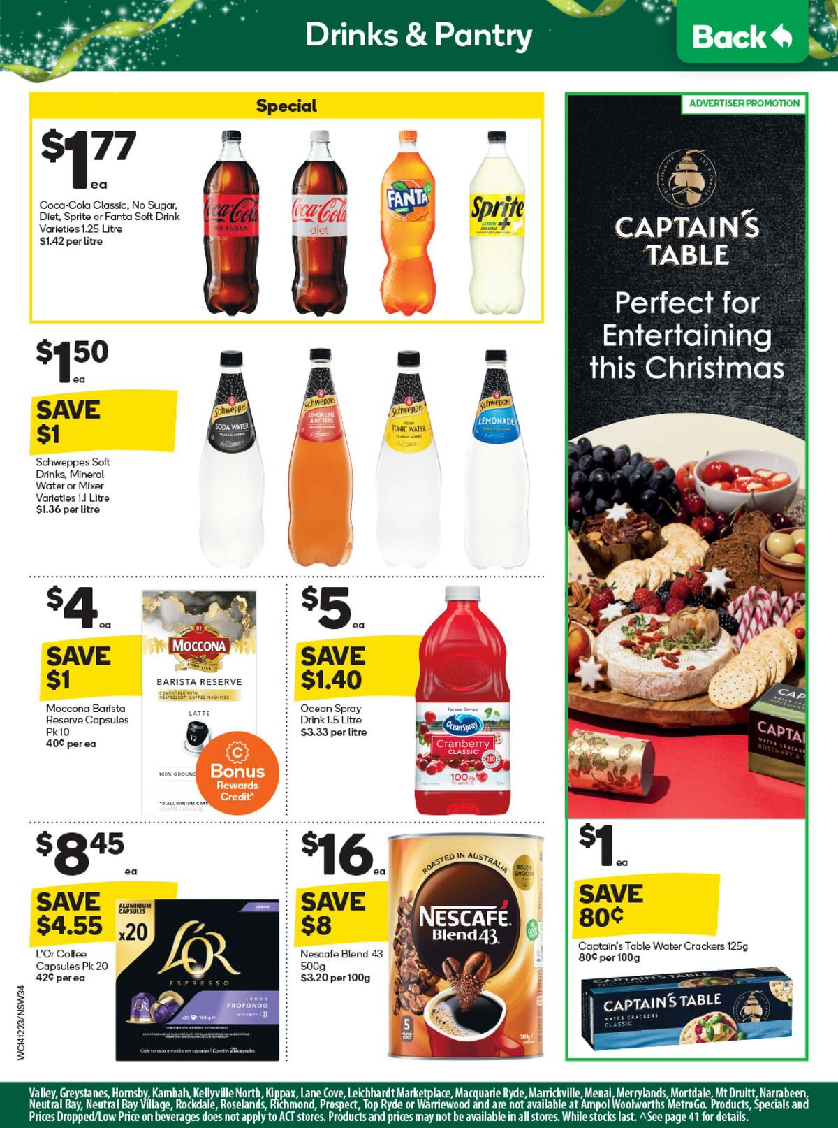 Woolworths Catalogues from 14 December