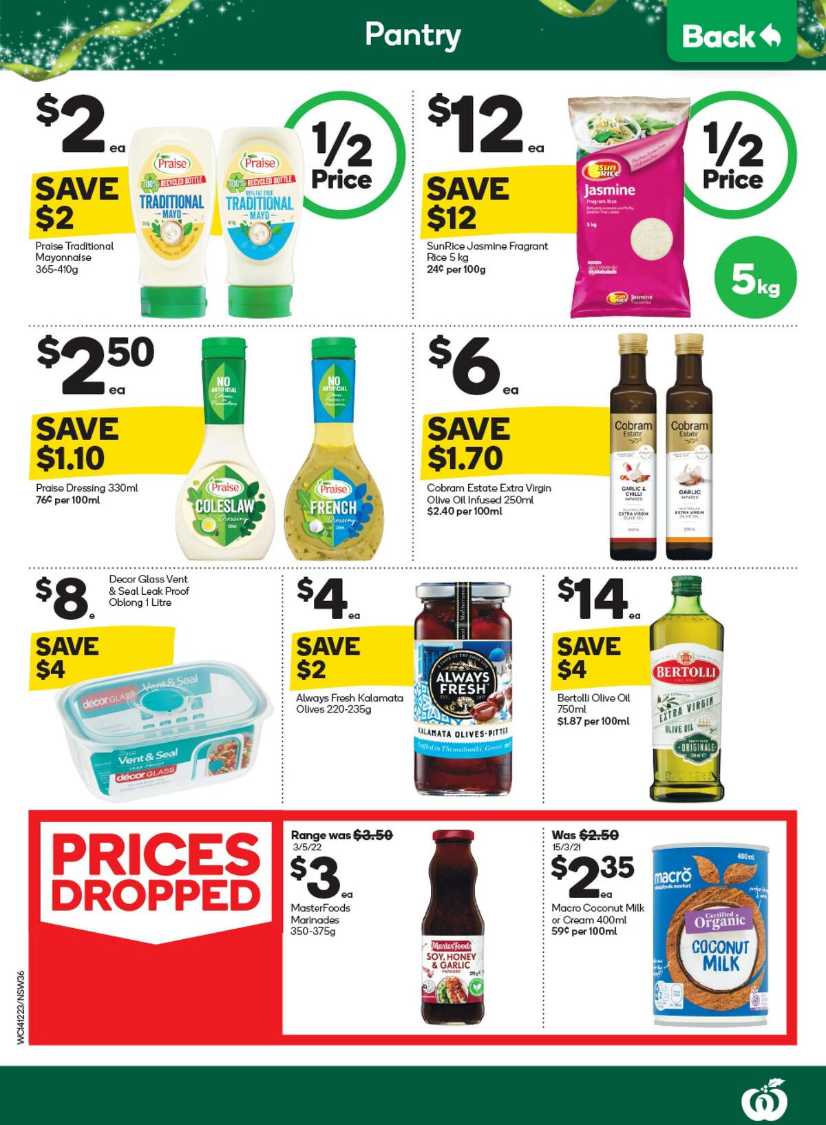 Woolworths Catalogues from 14 December