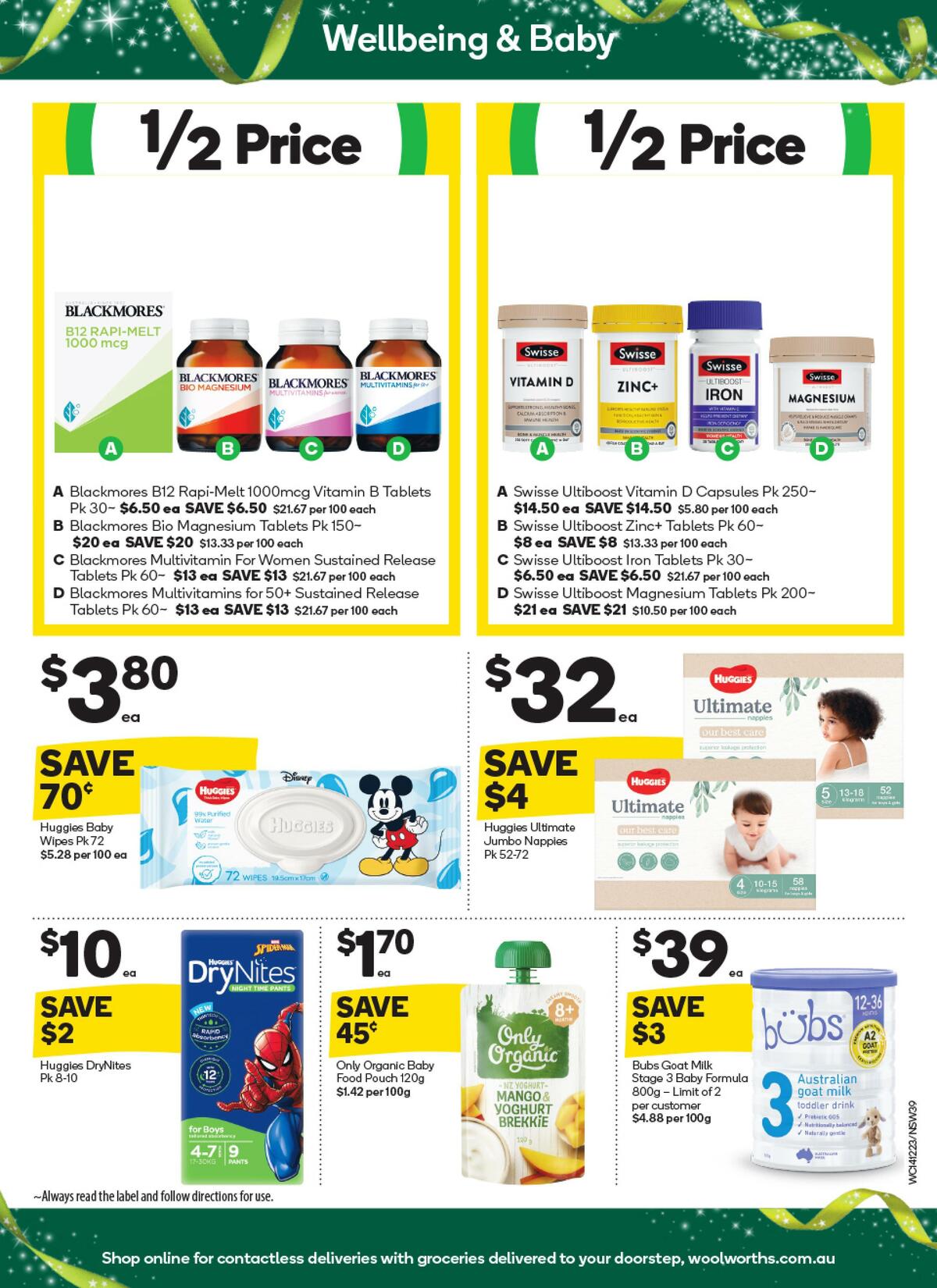 Woolworths Catalogues from 14 December