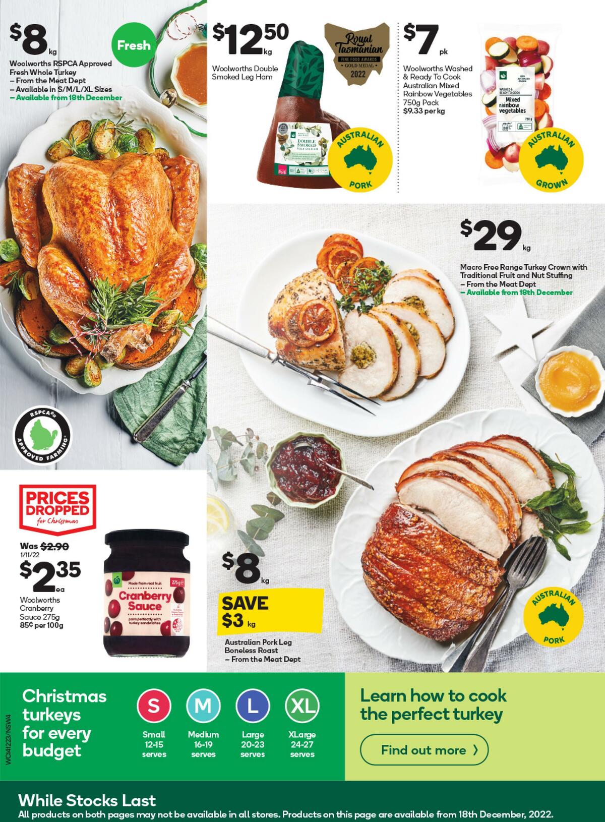 Woolworths Catalogues from 14 December