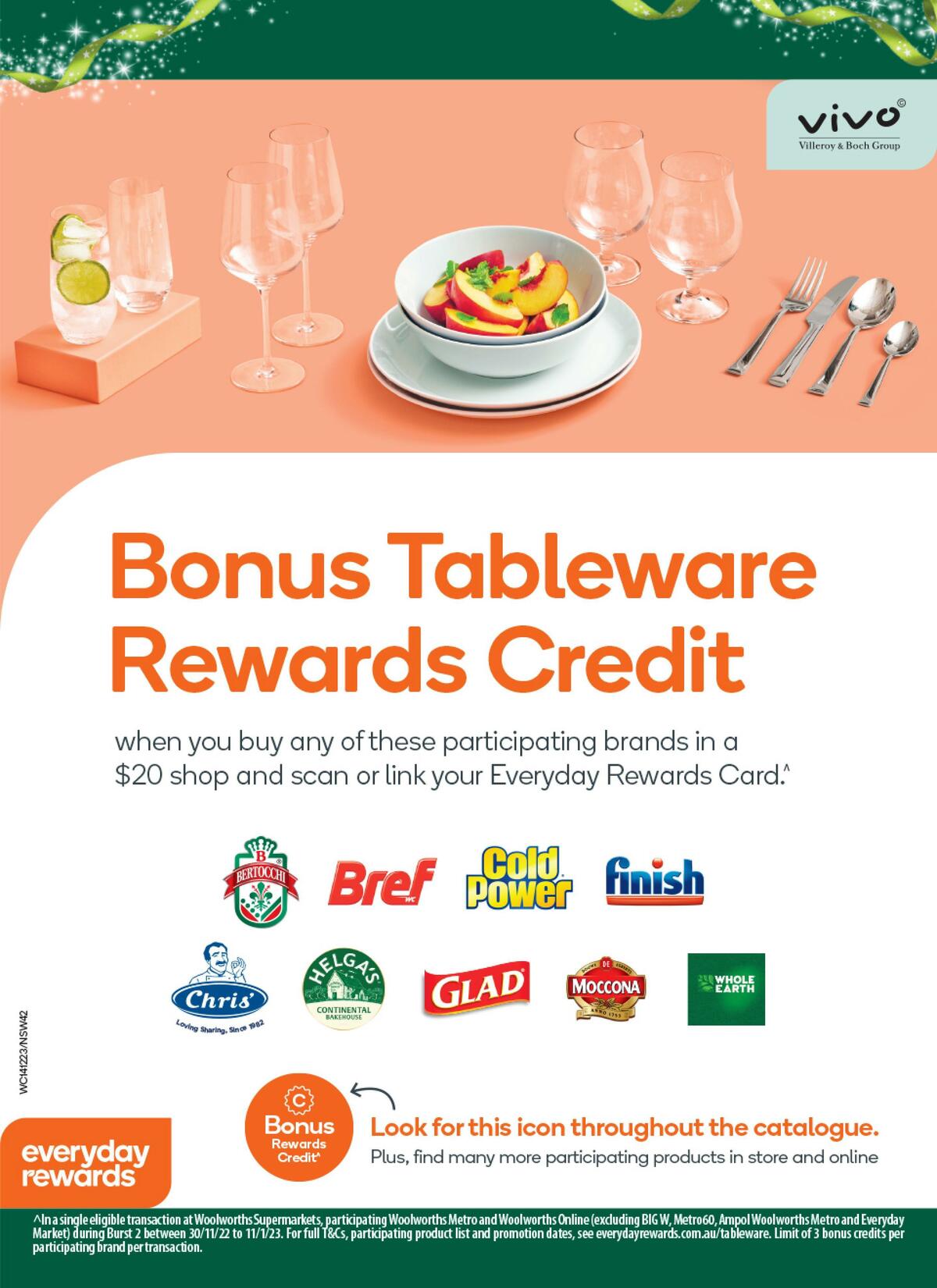 Woolworths Catalogues from 14 December