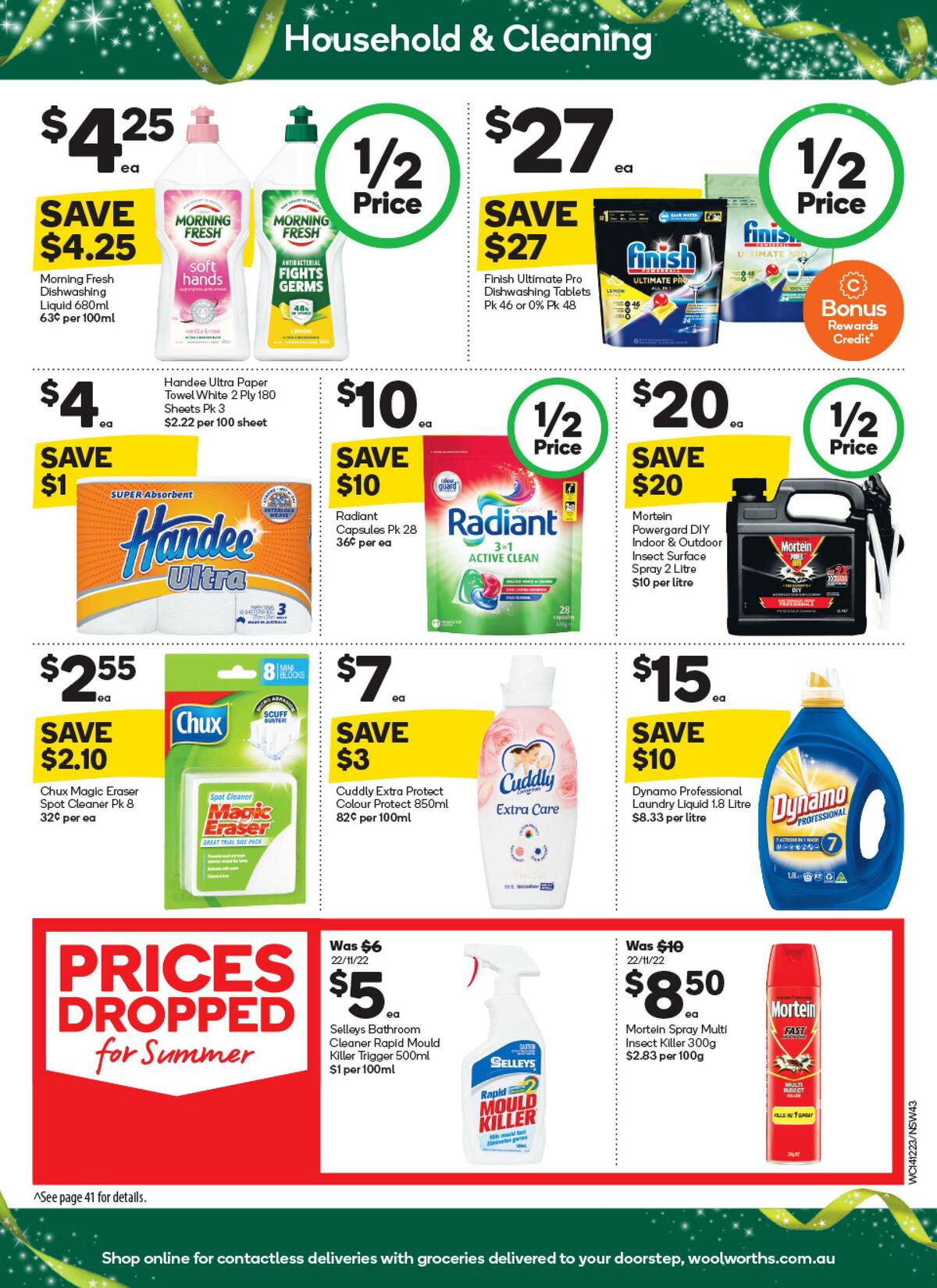 Woolworths Catalogues from 14 December