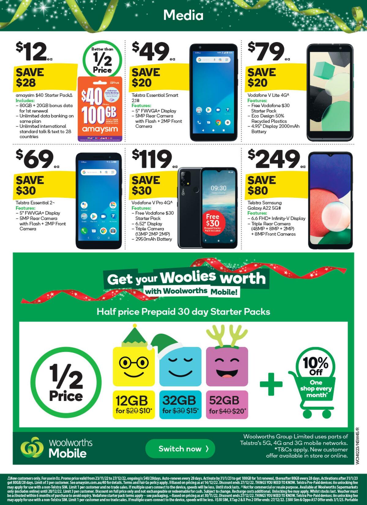 Woolworths Catalogues from 14 December