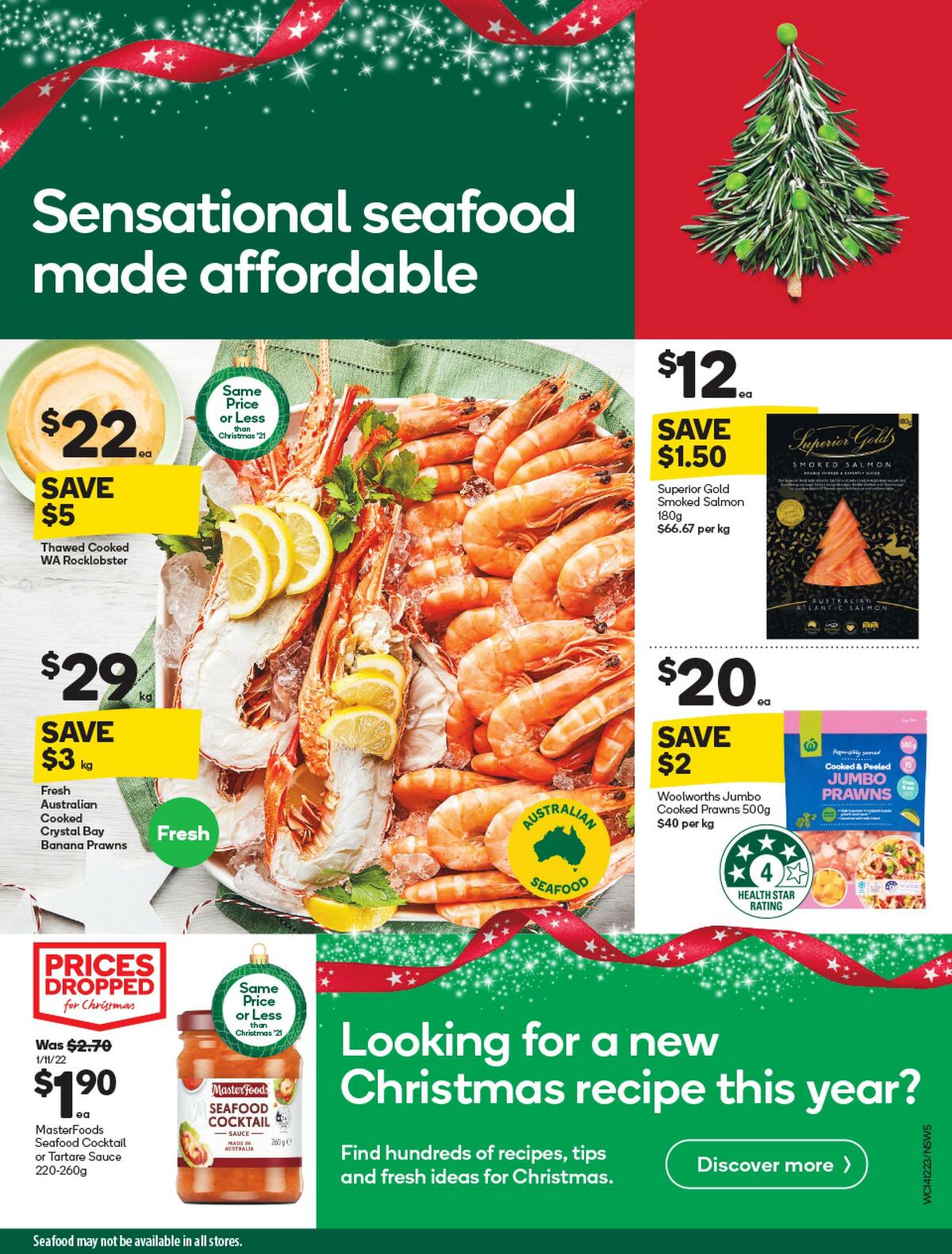 Woolworths Catalogues from 14 December