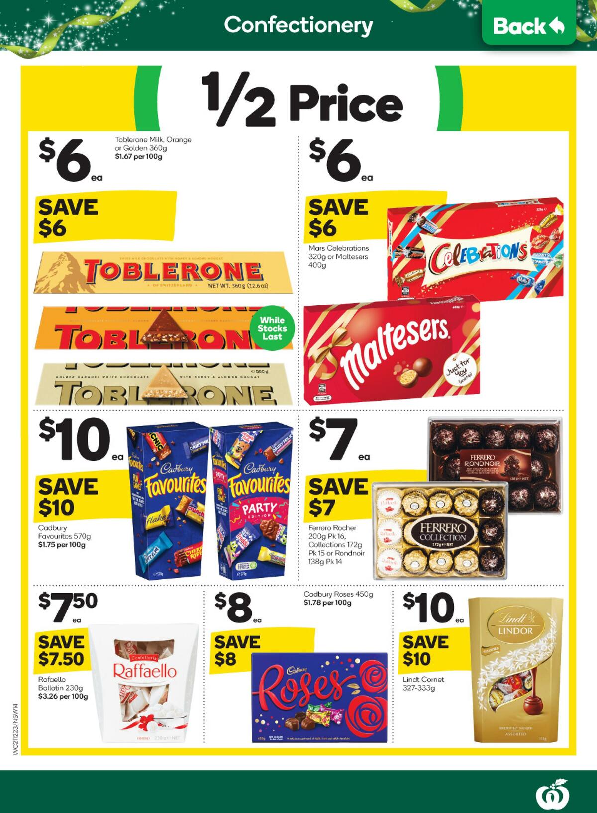 Woolworths Catalogues from 21 December