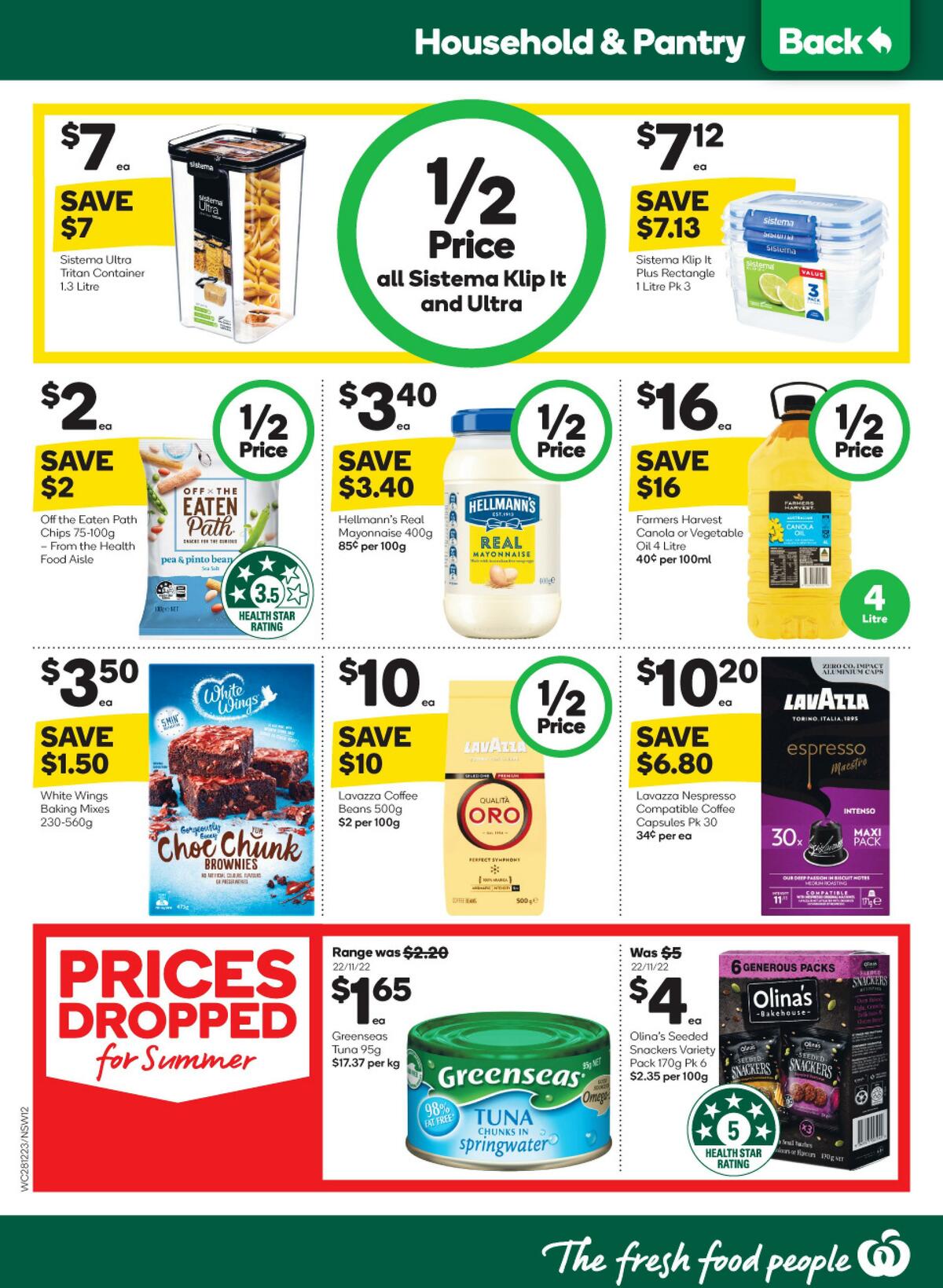 Woolworths Catalogues from 28 December