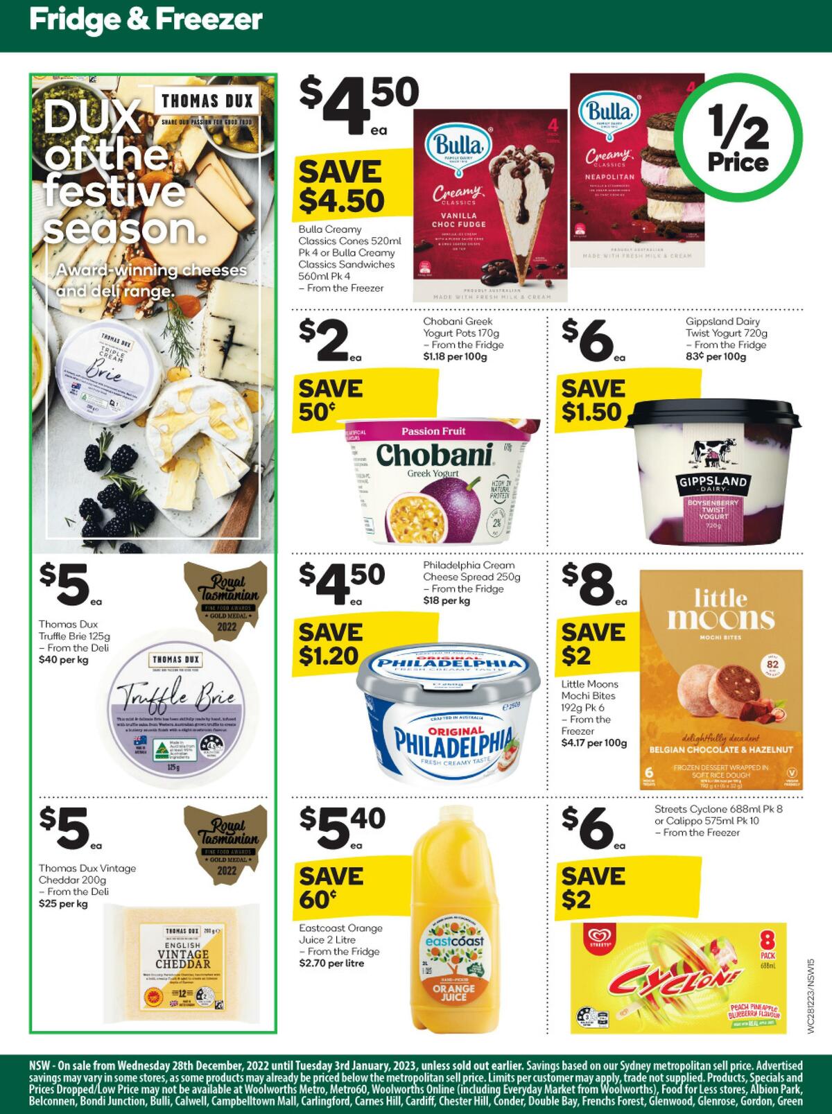 Woolworths Catalogues from 28 December