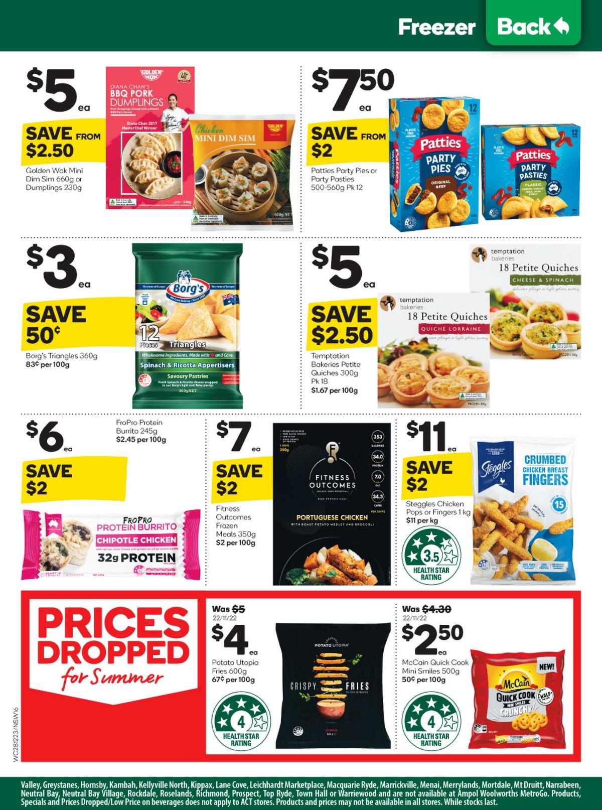 Woolworths Catalogues from 28 December
