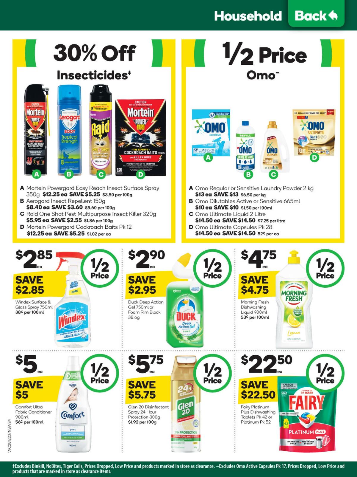 Woolworths Catalogues from 28 December